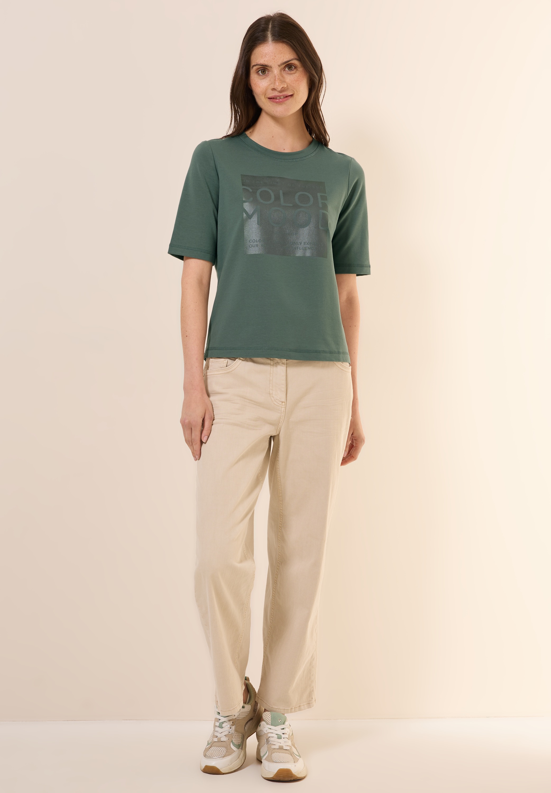 Cecil T-Shirt, mit Rundhalsausschnitt