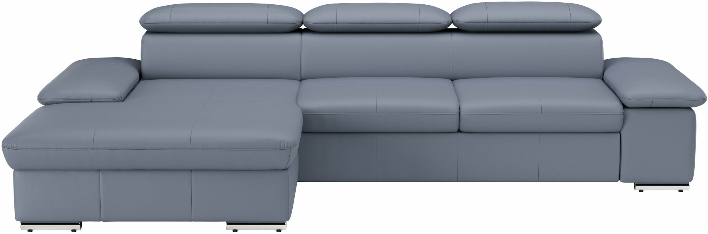 sit&more Ecksofa "Valantine L-Form, B: 286 cm" mit Arm- & Kopfteilverstellung, optional mit Schlaffunktion