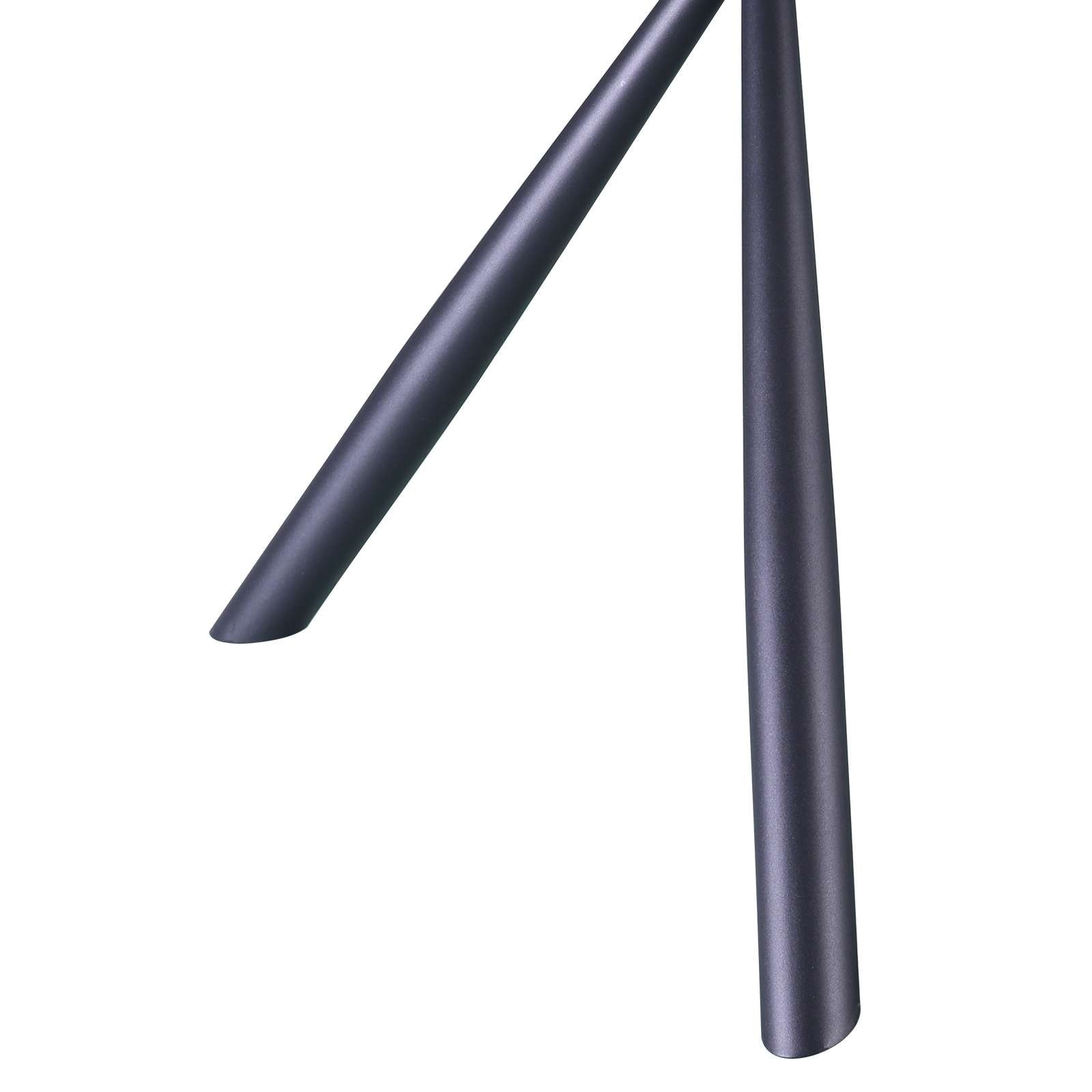 OTTO home Esstisch »Larchant« Tischplatte in Fischgrätoptik, schwarze Metallbeine, Höhe 76 cm