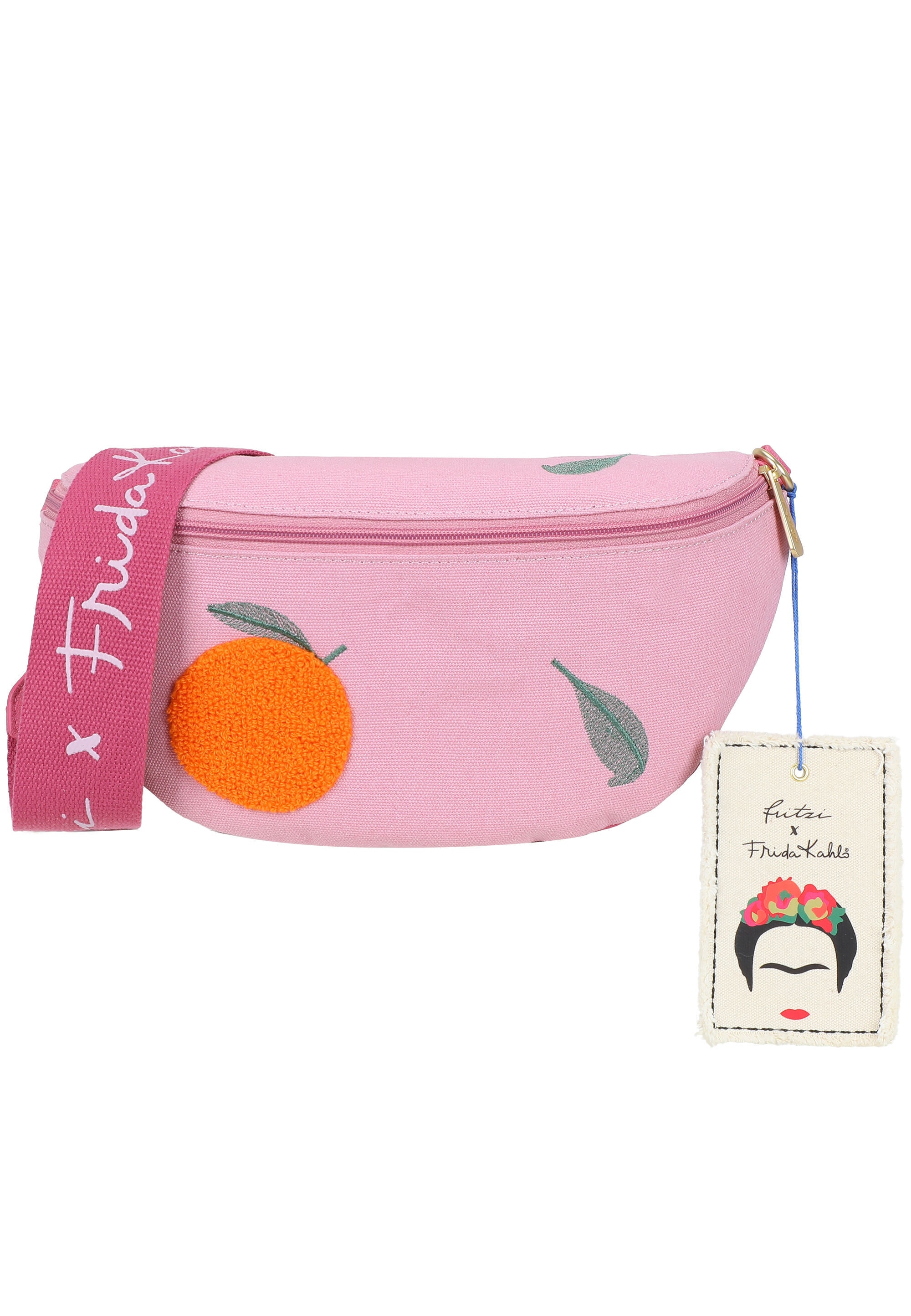 Fritzi aus Preußen Umhängetasche "Fritzi x Frida Kahlo" mit Orangen-Motiv