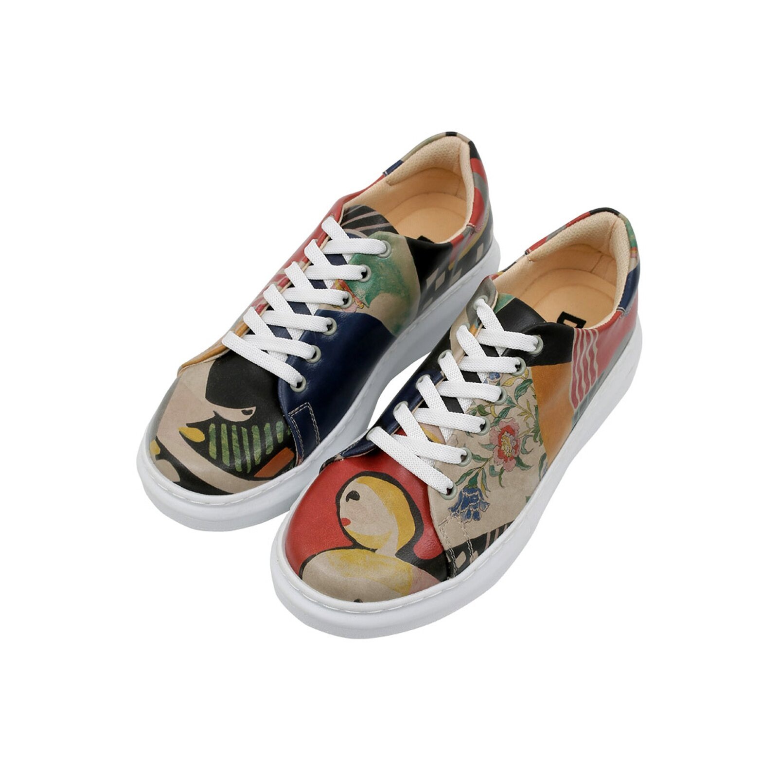 DOGO Plateausneaker "Myra Low-Top Sneaker Smell The Flowers Damen Sneaker, günstig online kaufen