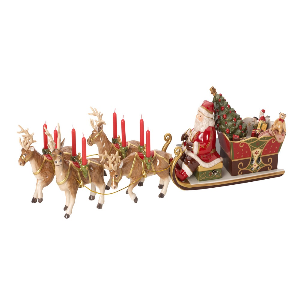 Villeroy & Boch Dekofigur "Santas Schlittenfahrt Christmas Toys Memory bunt günstig online kaufen