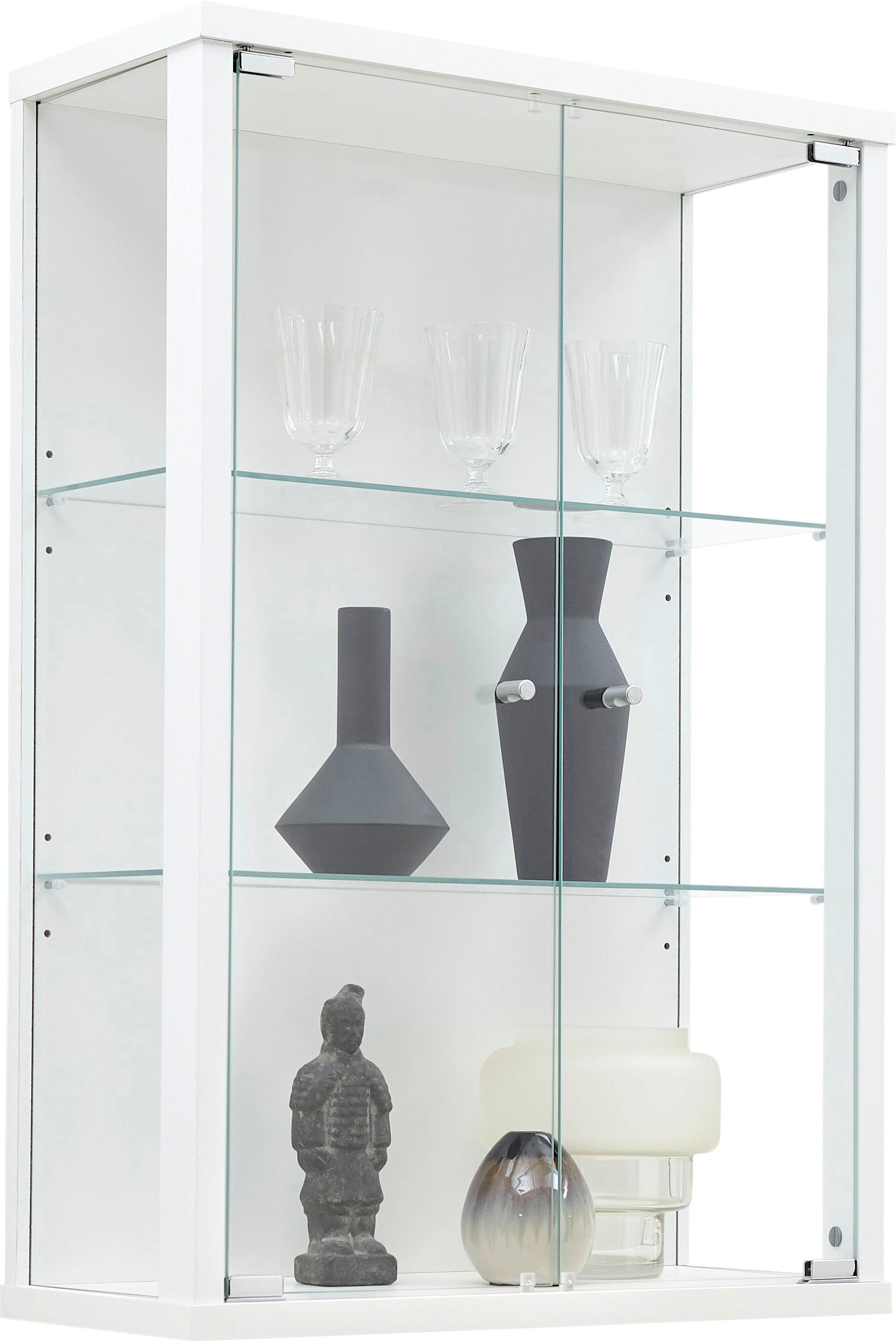 fif möbel Vitrine "OPTIMA" Hängevitrine/Glasvitrine 2x Glastür,perfekt für günstig online kaufen