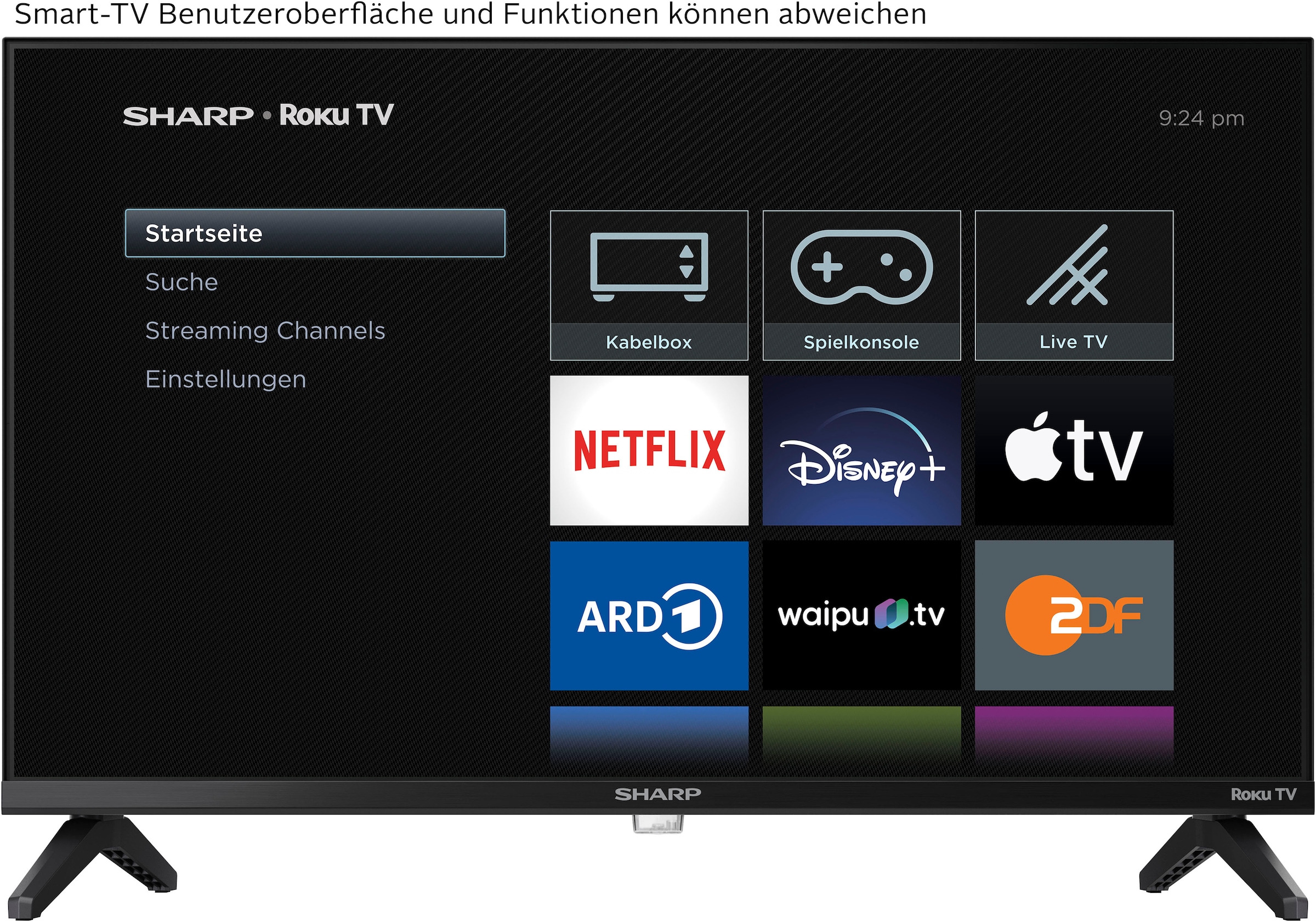 Sharp LED-Fernseher »1T-C24GDx« 60 cm/24 ″ HD ready Smart-TV