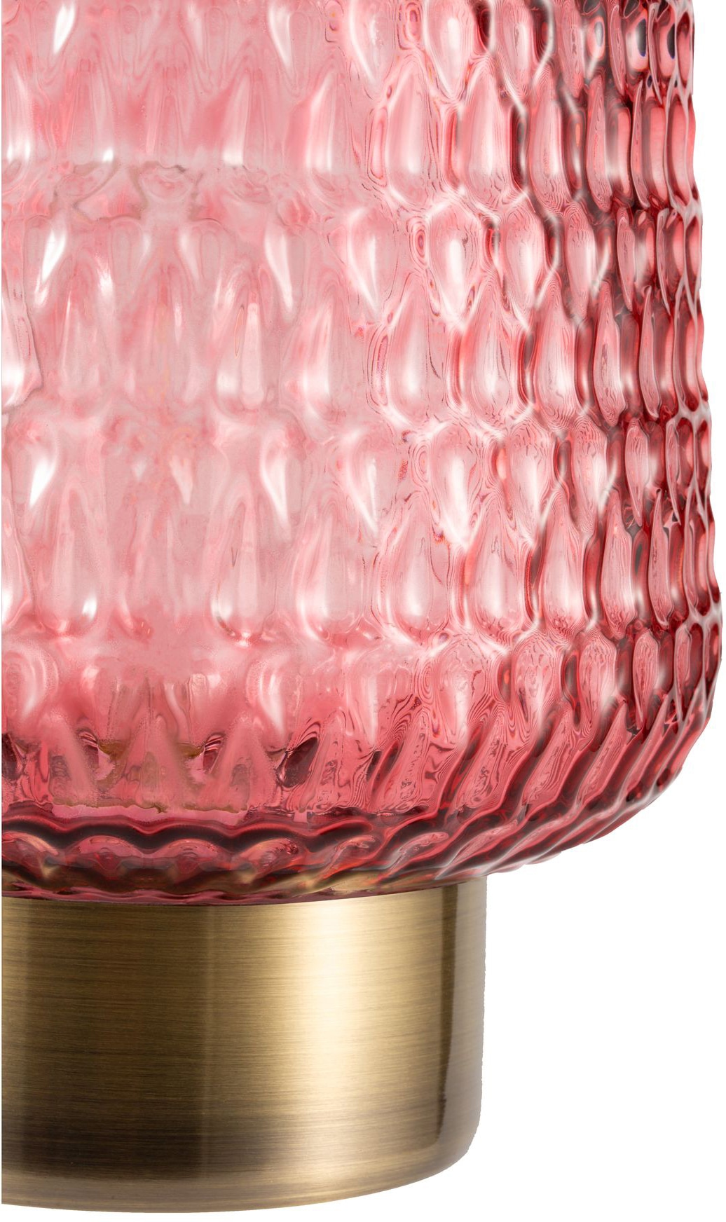 Pauleen Tischleuchte »Rose Glamour«, 1 flammig, Leuchtmittel E27 | Leuchtmittel wechselbar, E27, Batterbiebetrieben, Timerfunktion, Windlicht