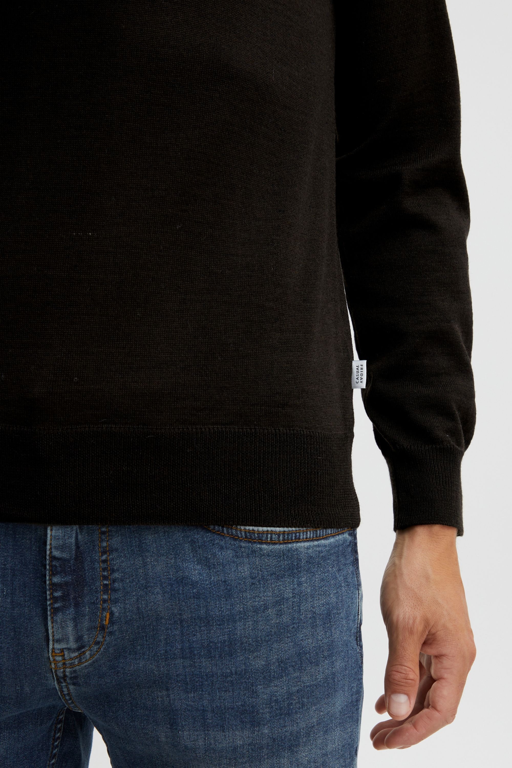 Casual Friday Strickfleece-Pullover »Strickpullover CFKonrad«