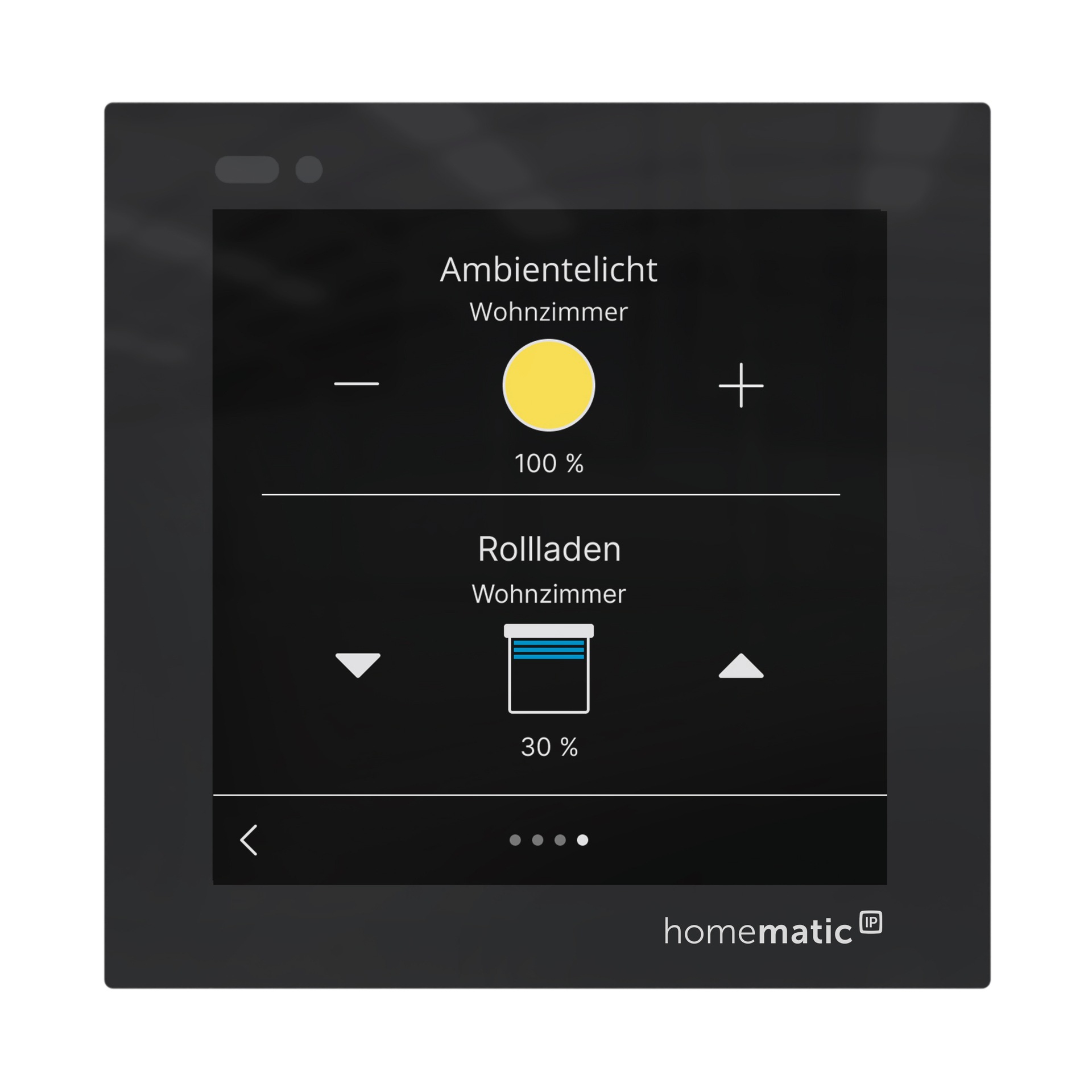 Homematic IP Smart-Home-Steuerelement »Glasdisplay«