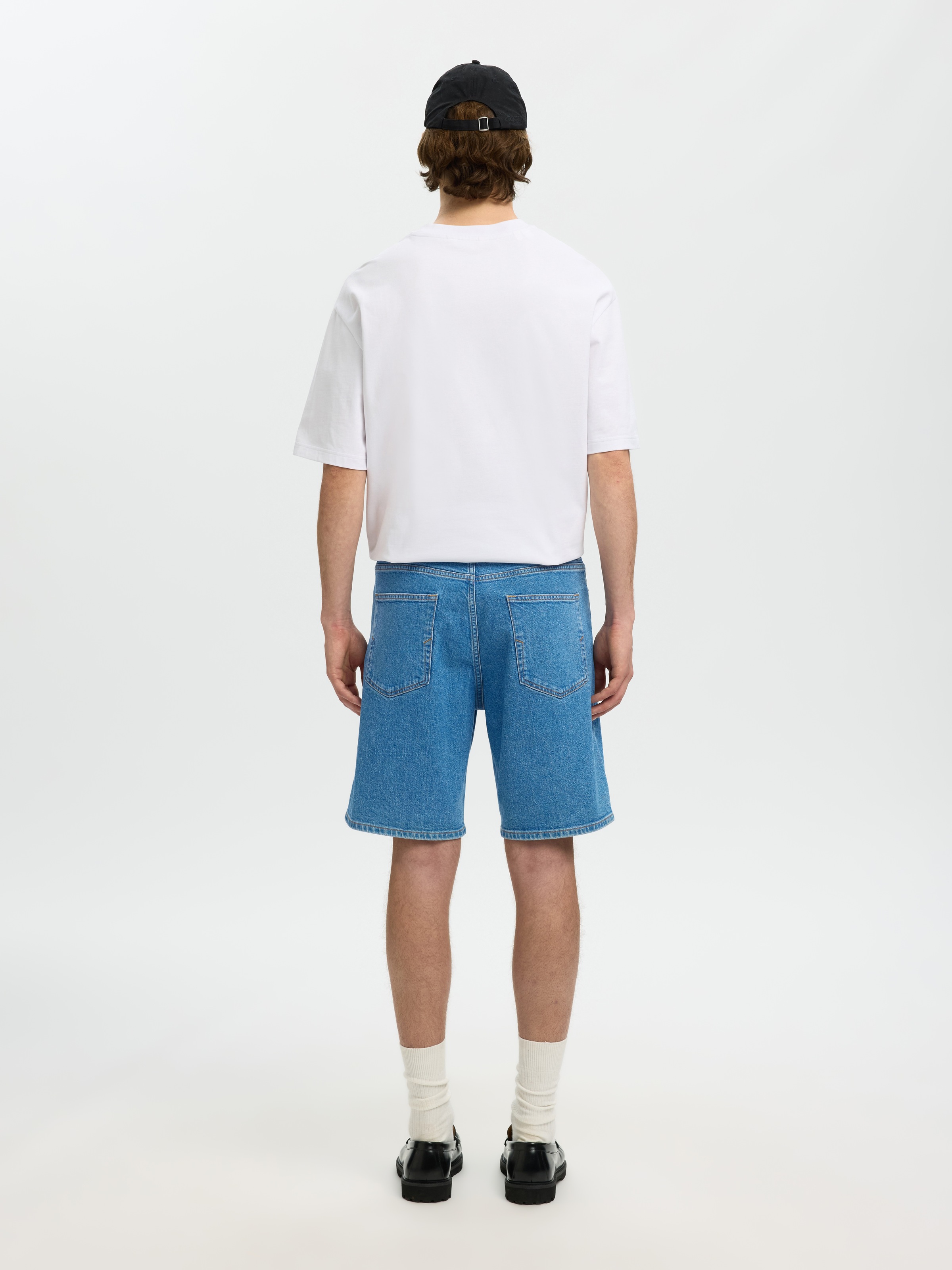 SELECTED Shorts »SLHREG ALEX L.BLUE 701 DENIM SHORTS NOOS«