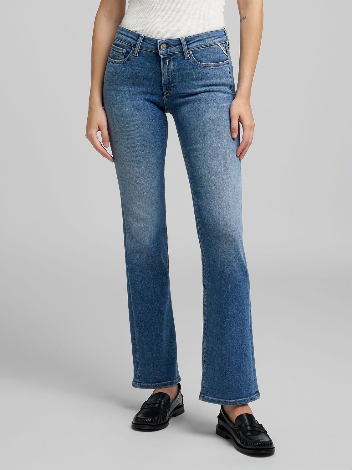 Replay Bootcut-Jeans "New Luz" günstig online kaufen