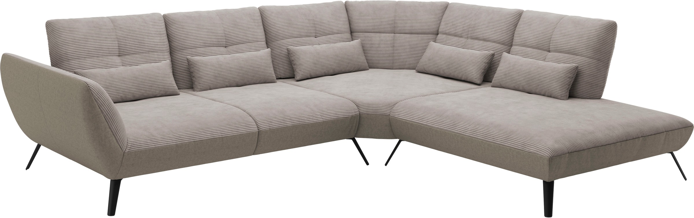Thumbnail - Places of Style Ecksofa "Mikado L-Form", inkl. Sitztiefenverstellung und Armteilverstellung