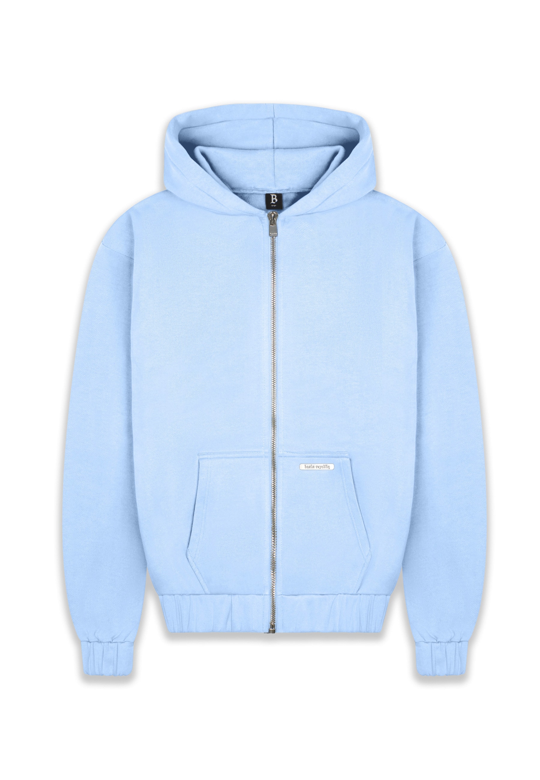 Dropsize Sweatjacke "Dropsize Herren Super Heavy Blank Zip-Hoodie"
