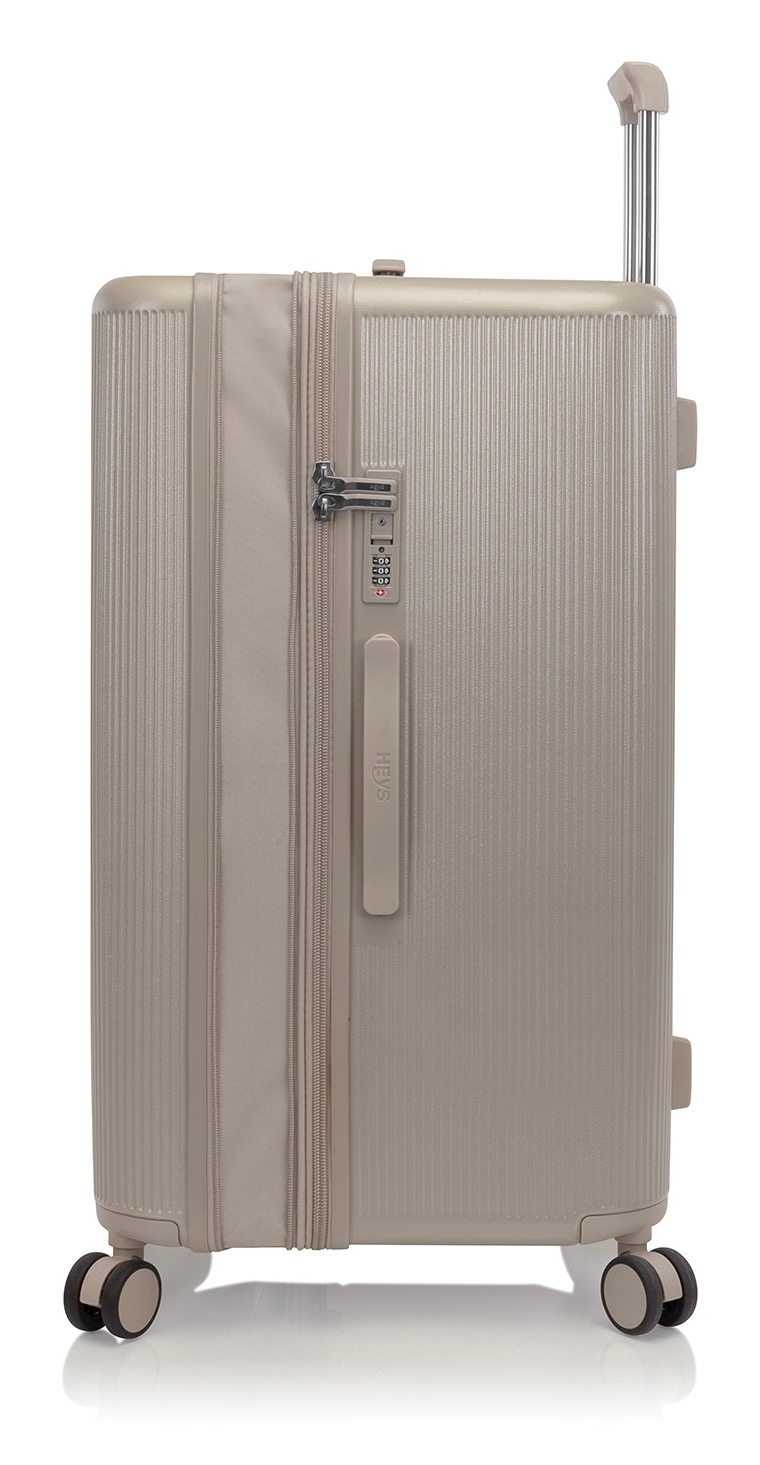 Heys Hartschalen-Trolley »Earth Tone Trunk L«, 4 Rollen, Trunk-Koffer Hartschalen-Koffer TSA-Schloss Volumenerweiterung