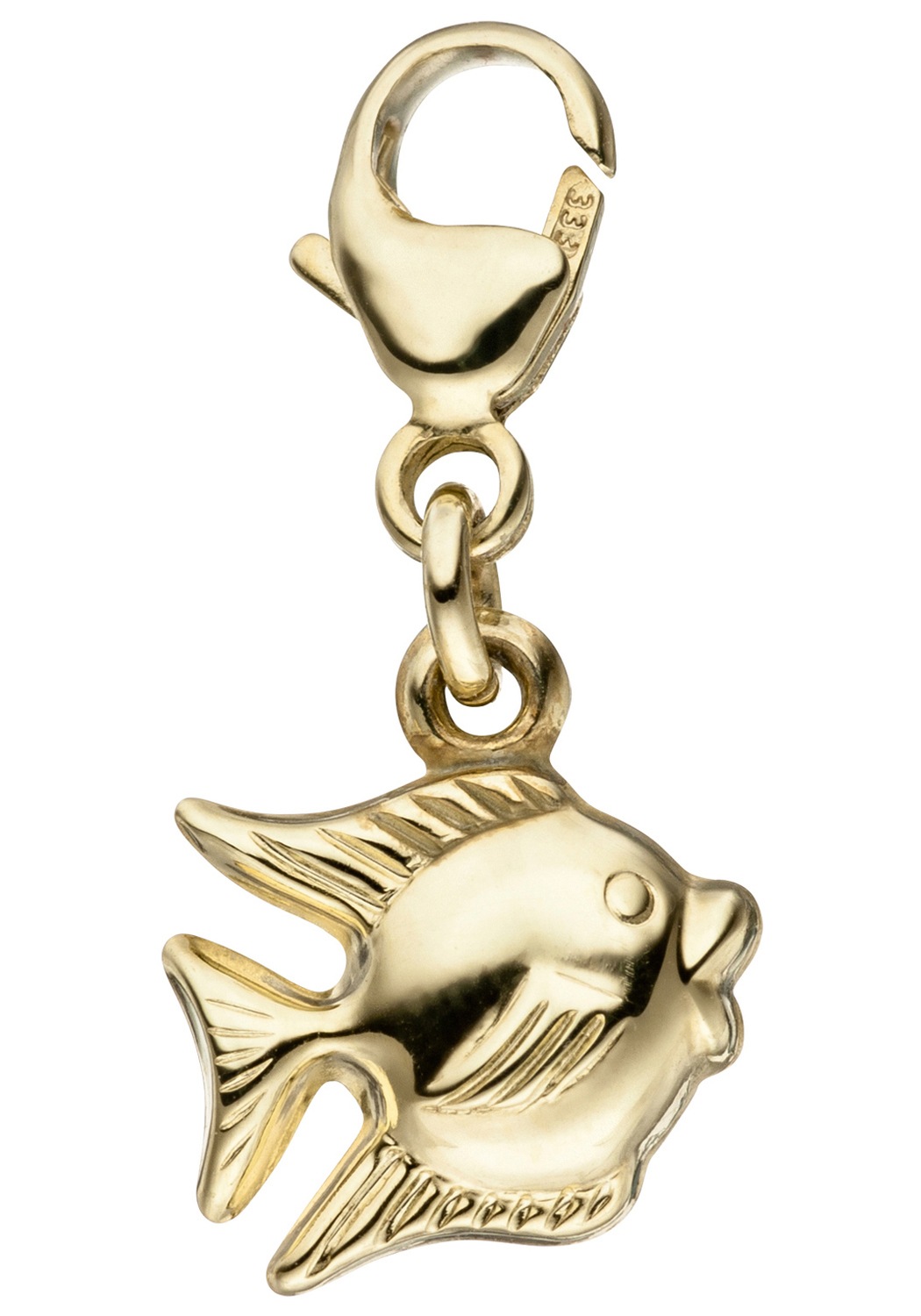 Charm-Einhänger »Fisch«, 333 Gold
