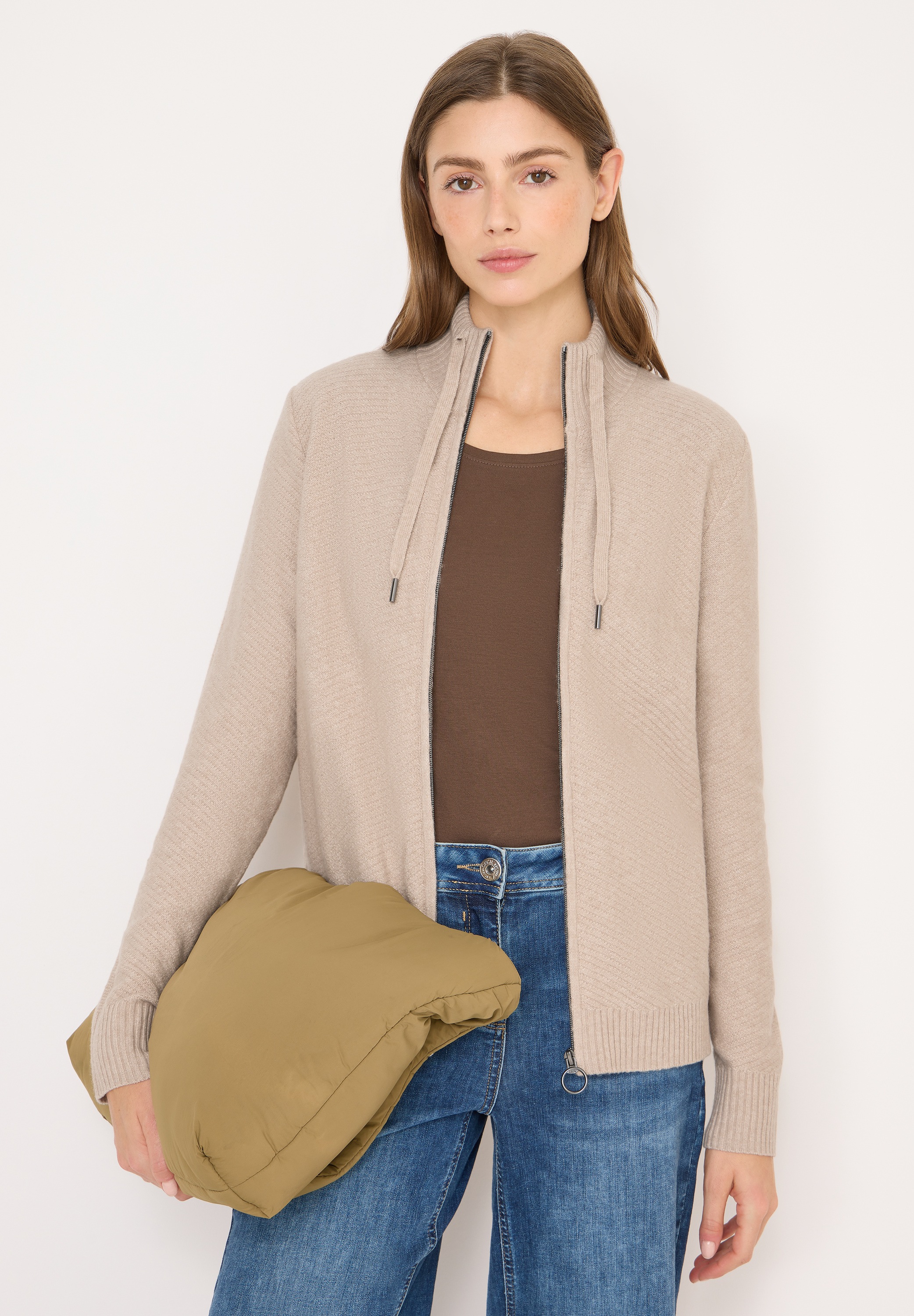Cecil Cardigan mit Zipper