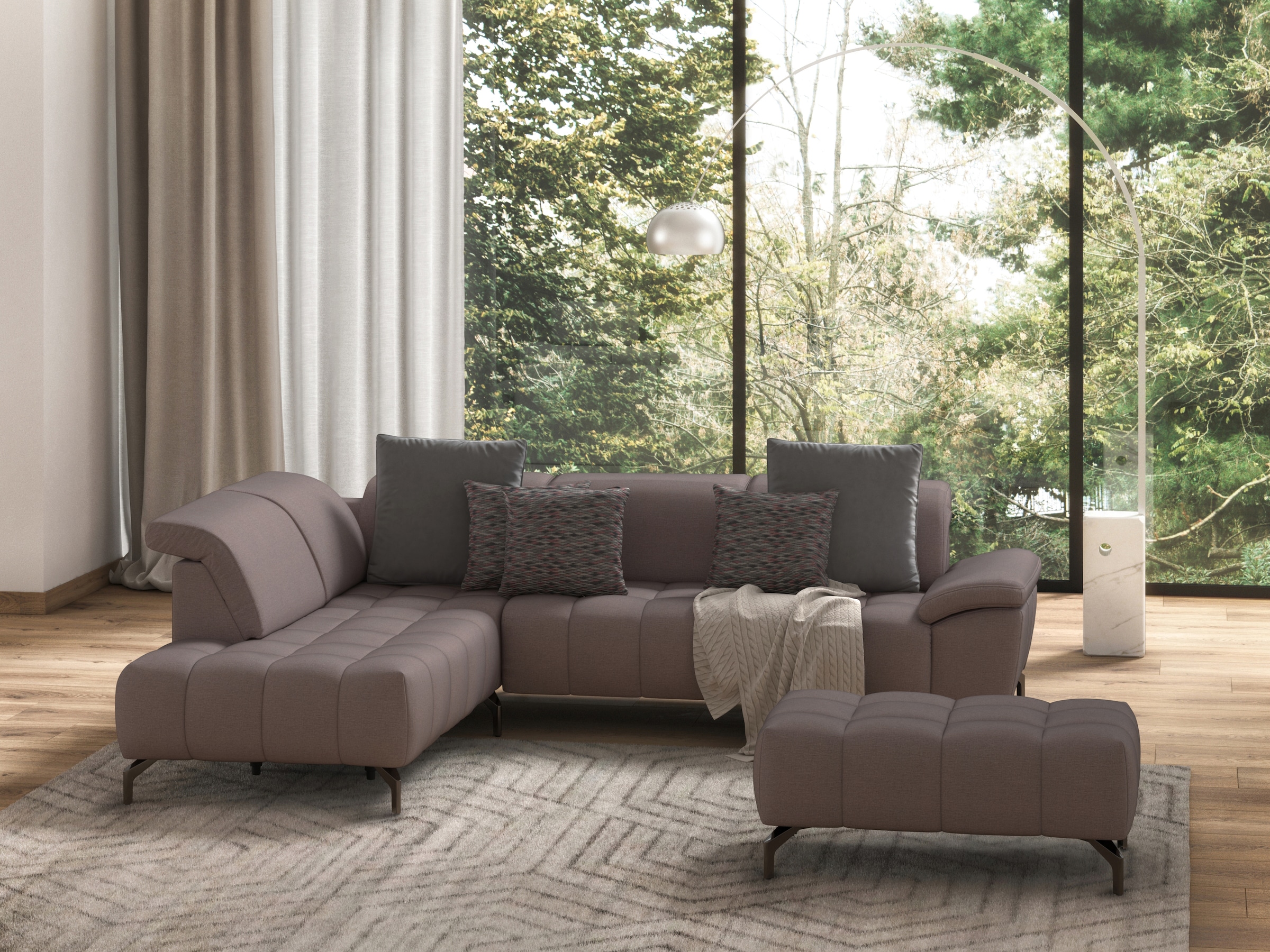 sit&more Hocker »Cool«, mit schwarzen Füßen