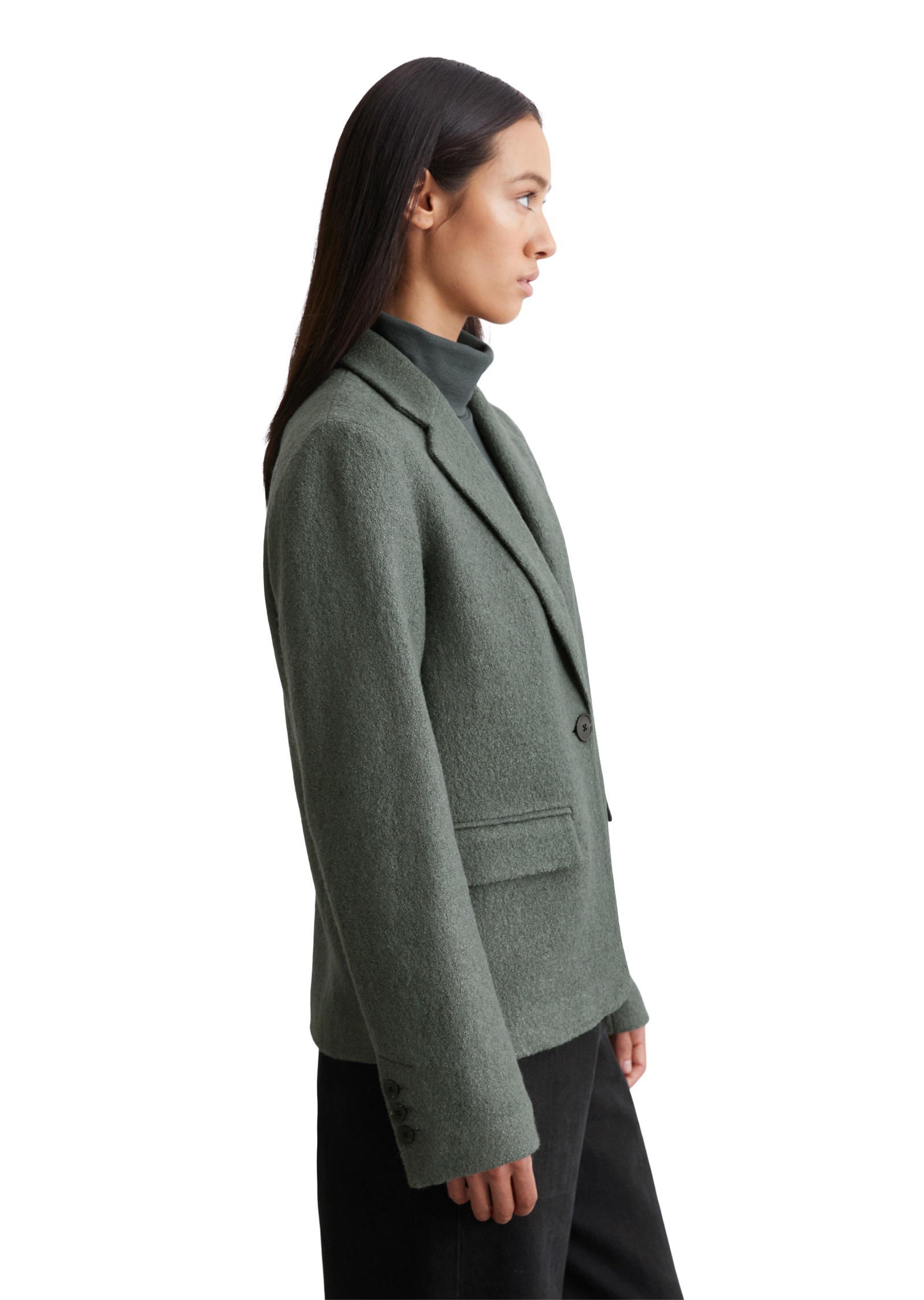 Marc O'Polo Longblazer »aus gewalkter Qualität«