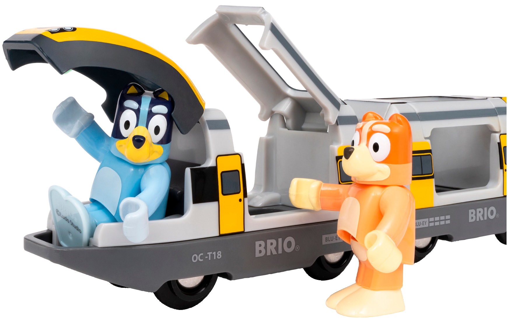 BRIO® Spielzeug-Zug »BRIO® WORLD, Bluey Reisezug (36147)«