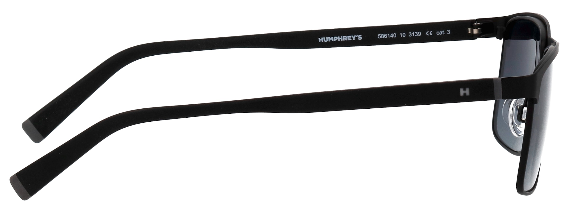 HUMPHREY´S eyewear Sonnenbrille »Modell 586140« Form Karree/Eckig, Logoschriftzug auf Bügel, Metallfassung