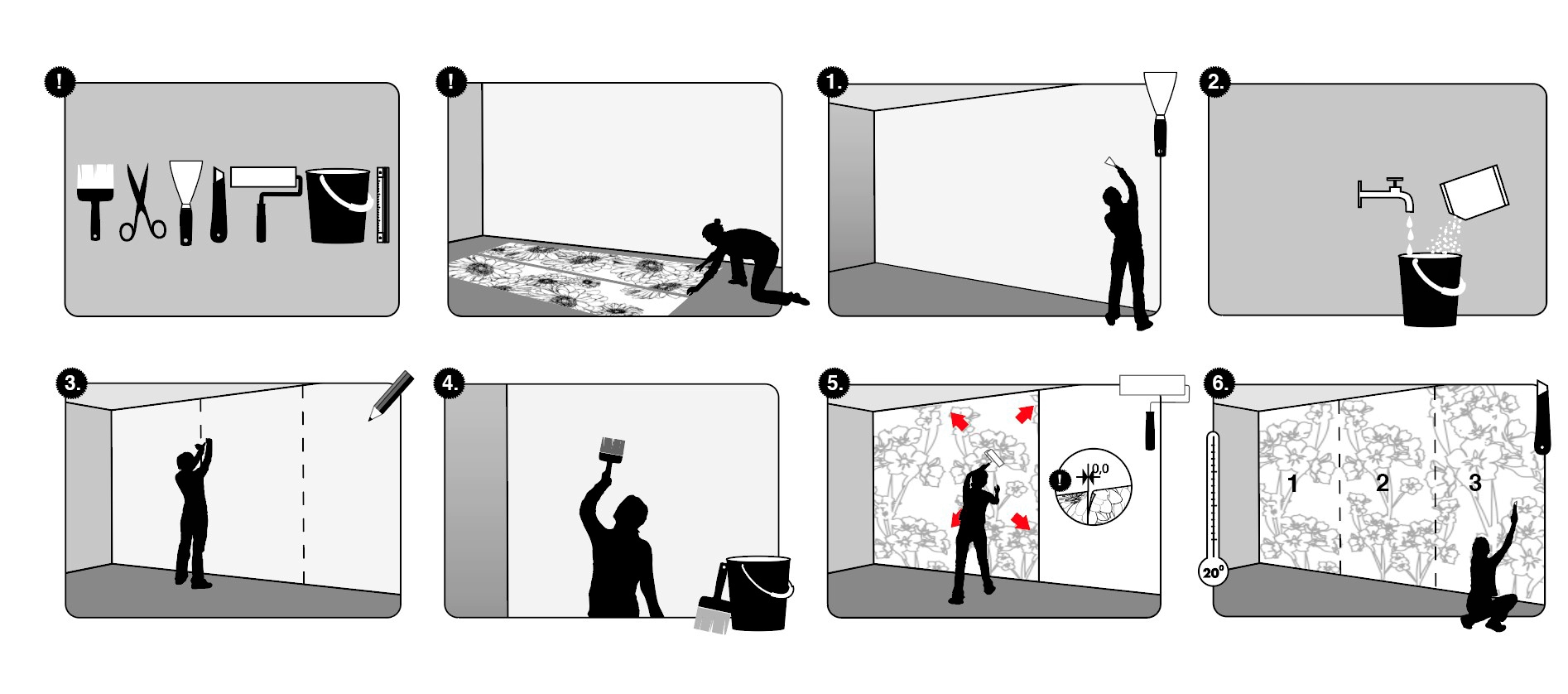 Komar Vliestapete »Digitaldruck Vlies - Arte - Größe 400 x 280 cm«, bedruckt, Wohnzimmer, Schlafzimmer