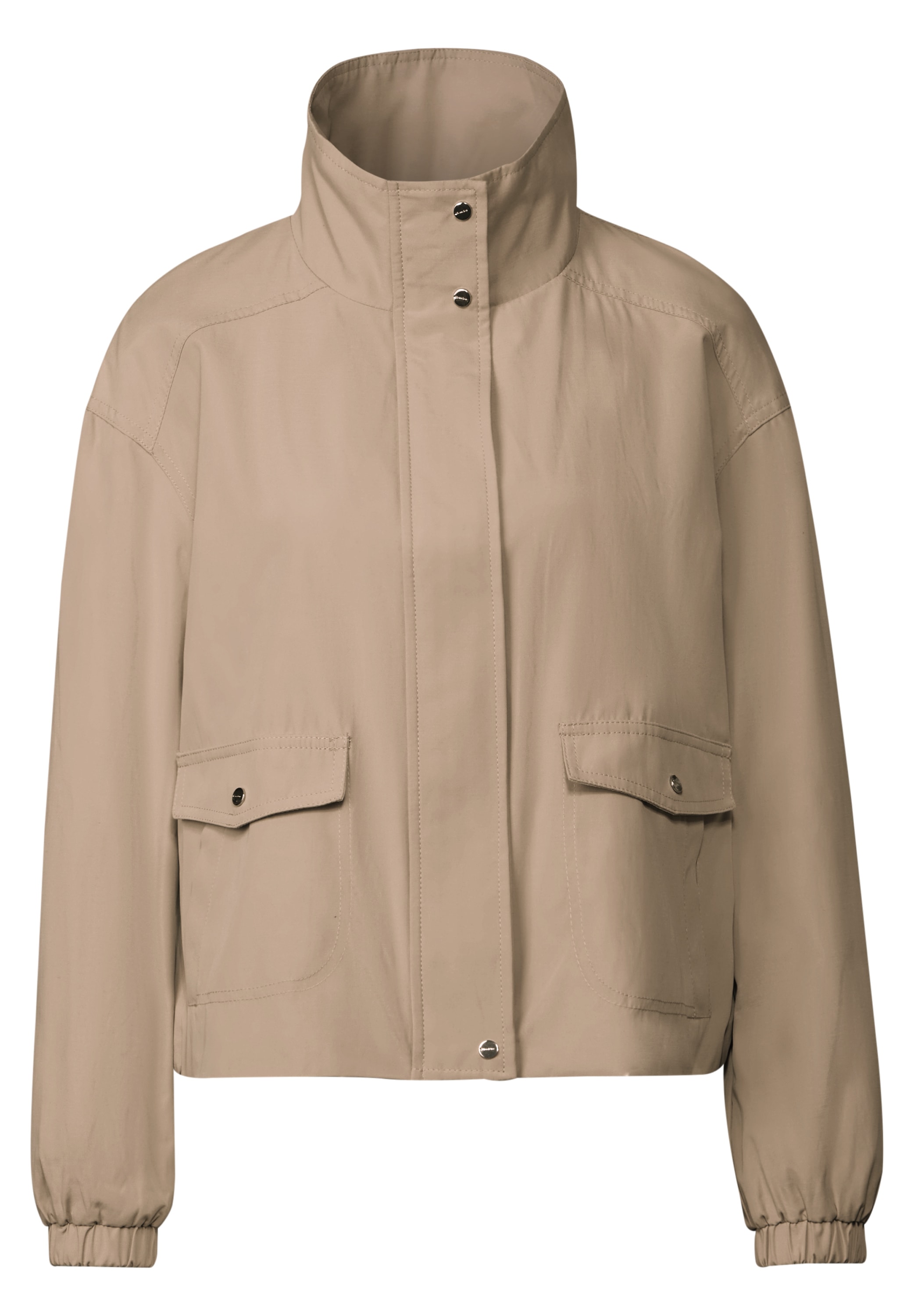 STREET ONE Kurzjacke, ohne Kapuze, aus softem Materialmix