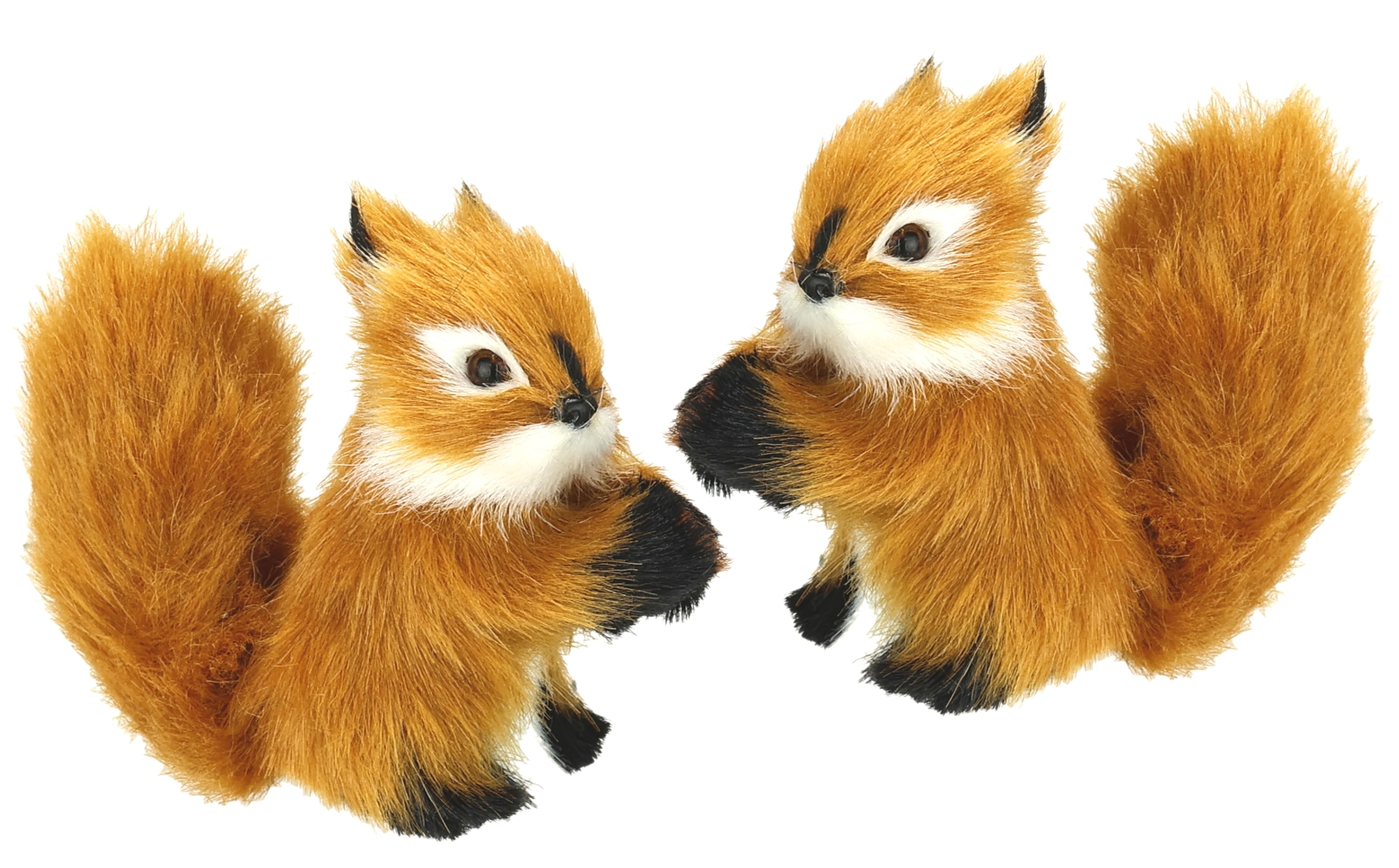 I.GE.A. Dekofigur "Tierfigur mini Eichhörnchen", 2er Set aus Kunstfell Stat günstig online kaufen