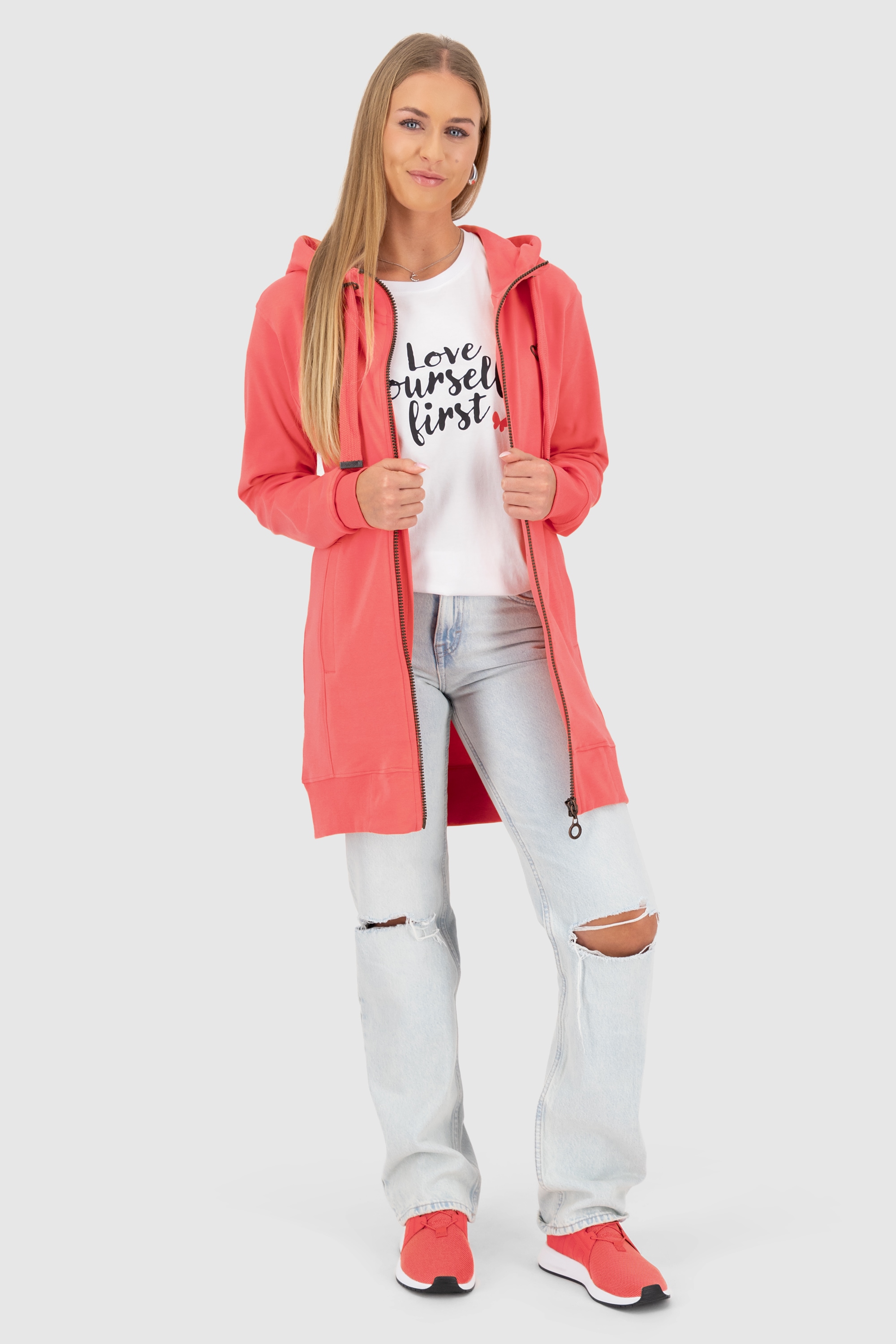 Alife & Kickin Kapuzensweatjacke »Damen JasinaAK A«