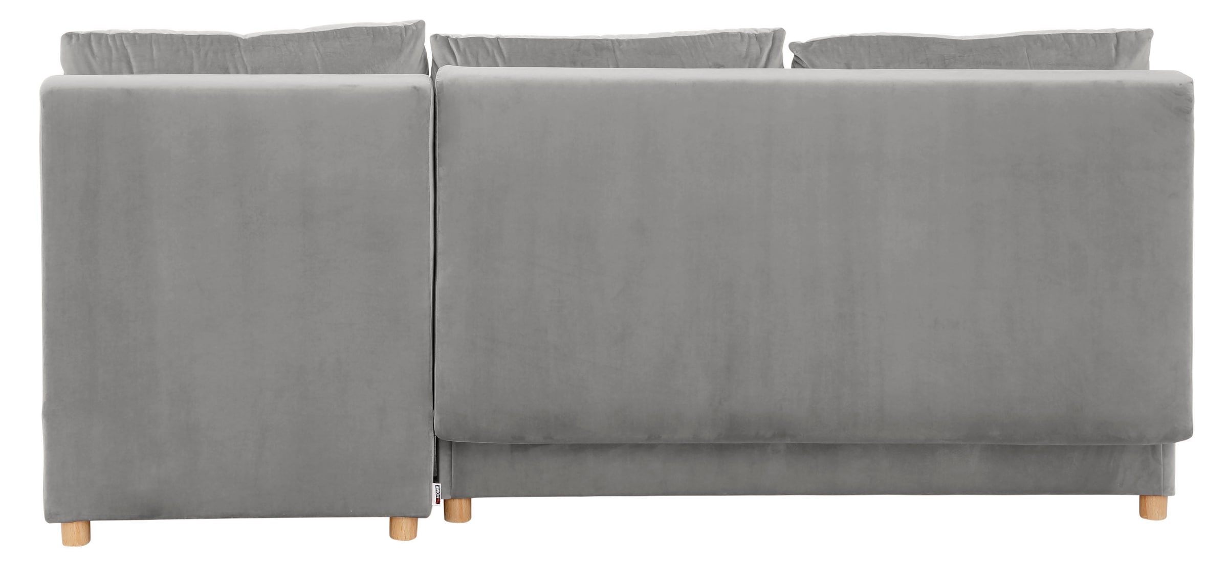 INOSIGN Ecksofa »Mick L-Form«, Longchair links/rechts montierbar, wahlweise mit Bettfunktion
