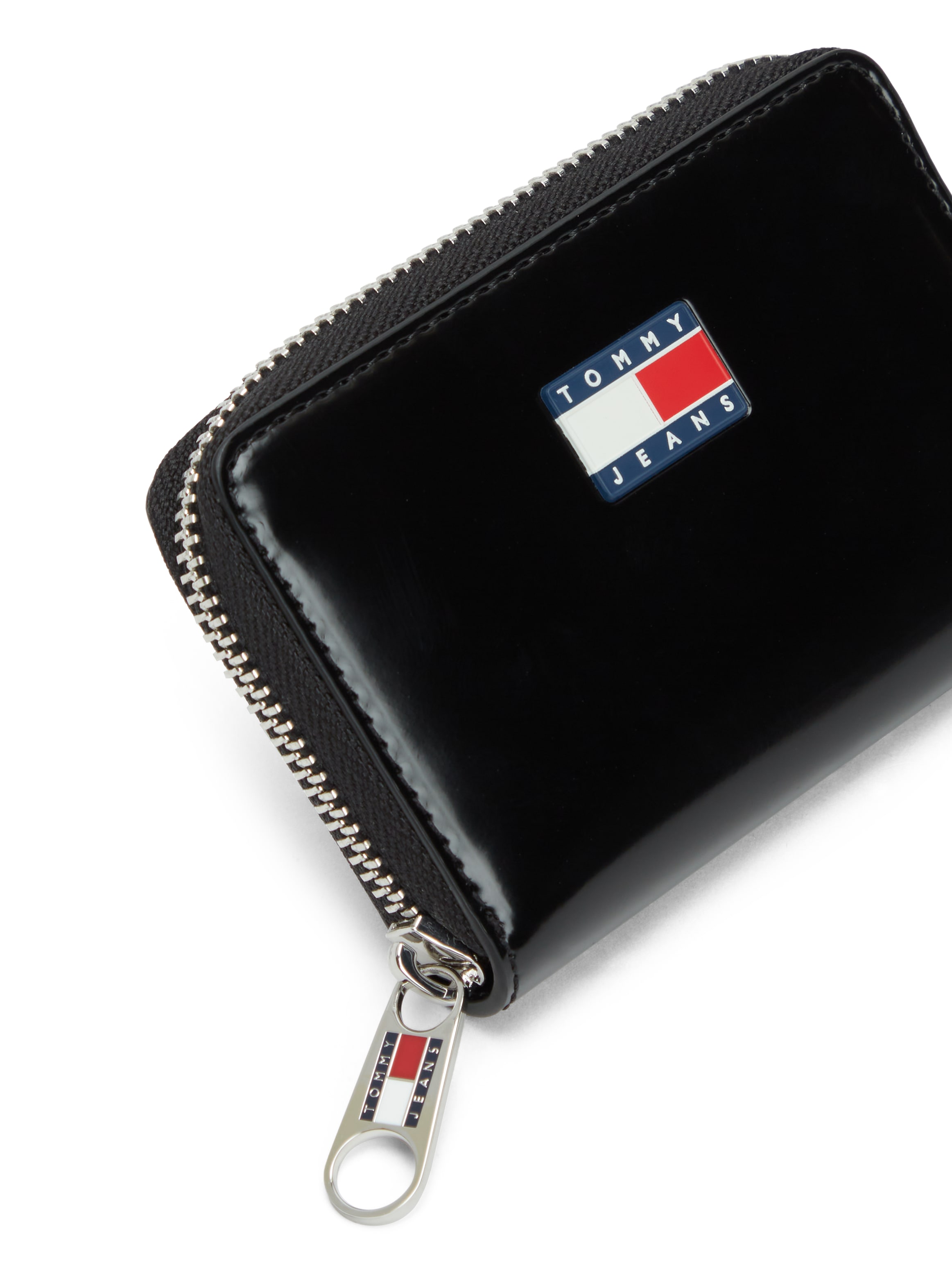 Tommy Jeans Geldbörse »TJW MUST SMALL ZA« , Damen Geldbeutel, Portemonnaie mit Logoflagge