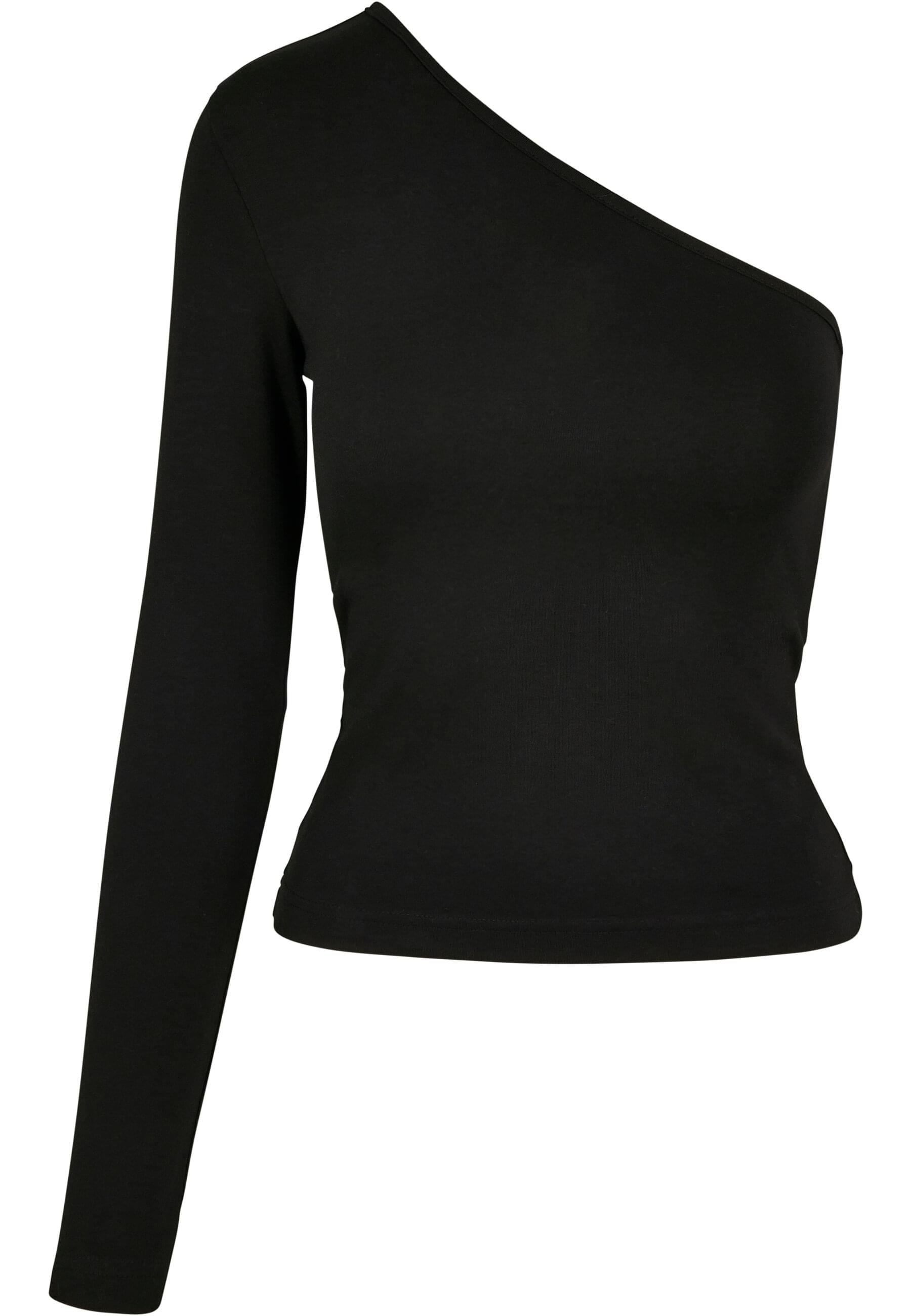 URBAN CLASSICS Langarmshirt »Urban Classics Damen Ladies Asymmetric Longsleeve«, (1 tlg.)