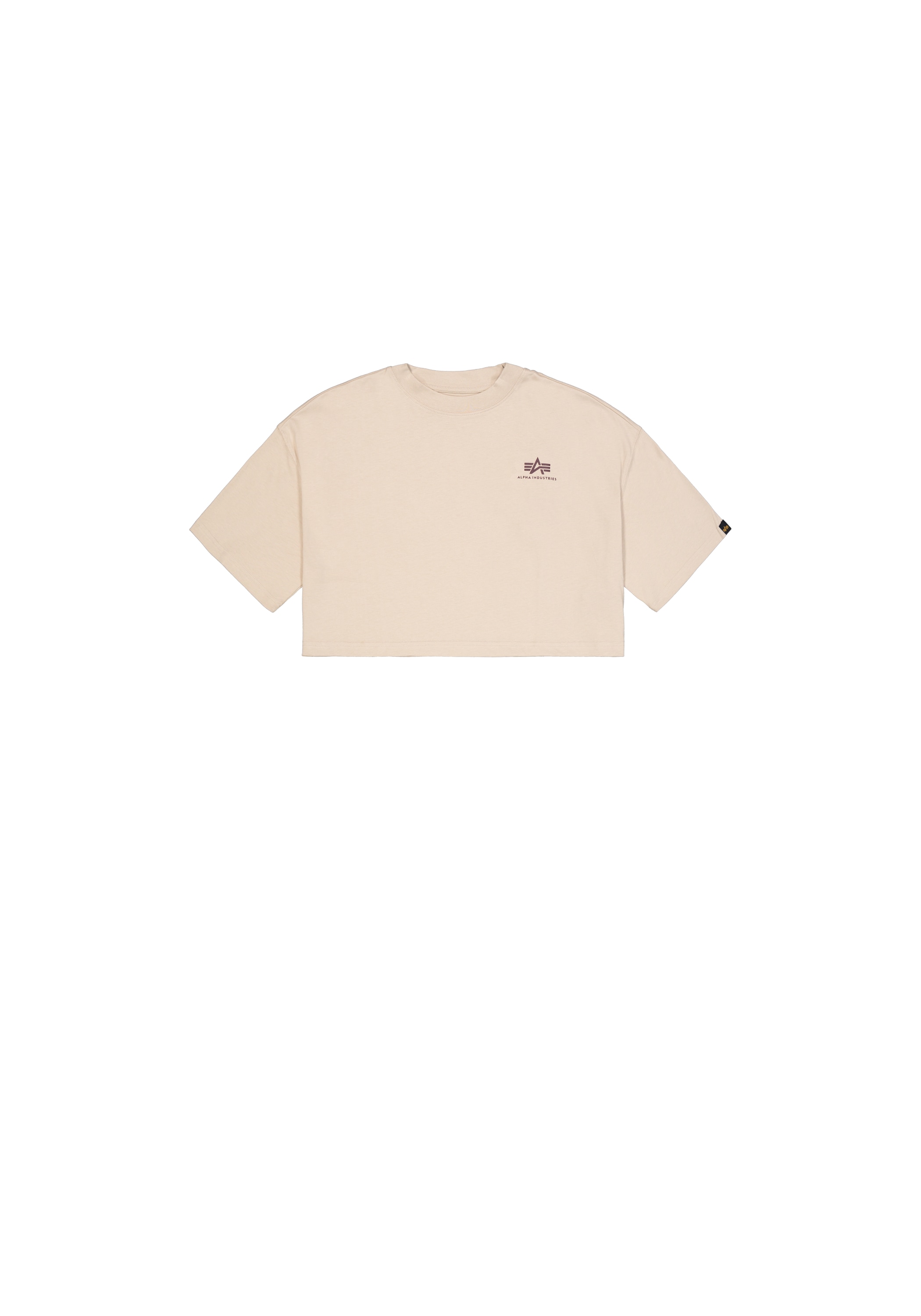 Alpha Industries T-Shirt "Basic T-Shirt SL Cropped PP W" günstig online kaufen