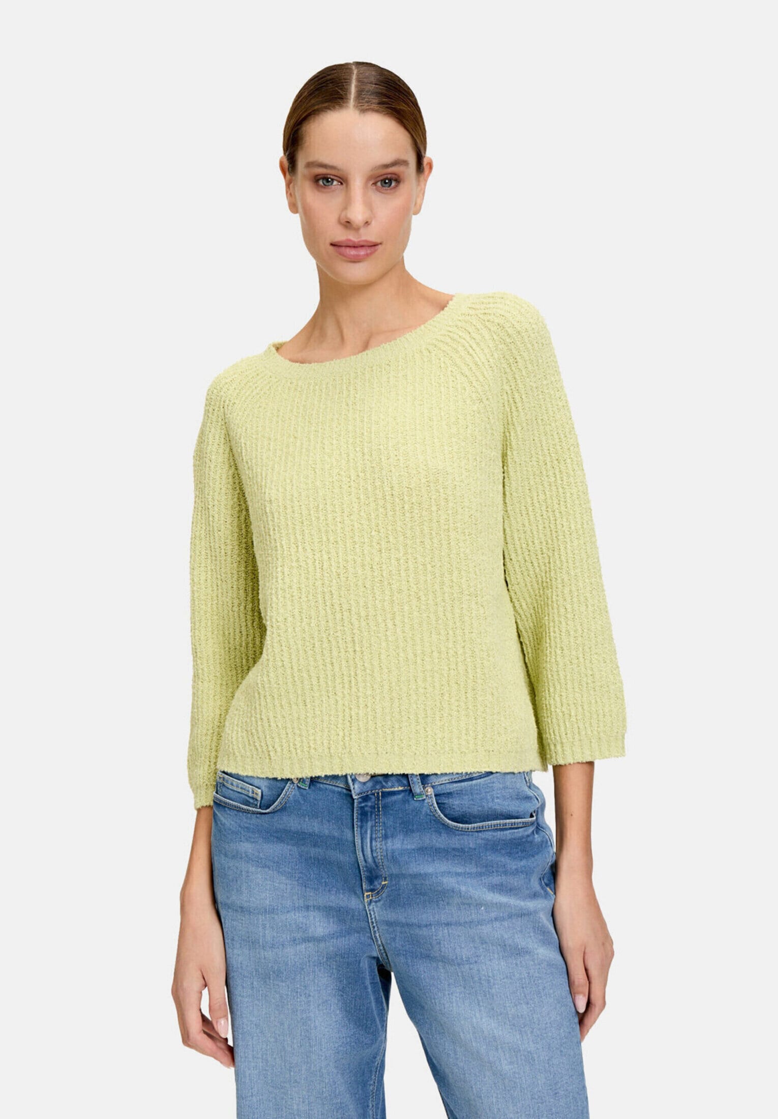 Cartoon Strickpullover »Damen mit Rundhalsausschnitt« 1 Stk. Struktur