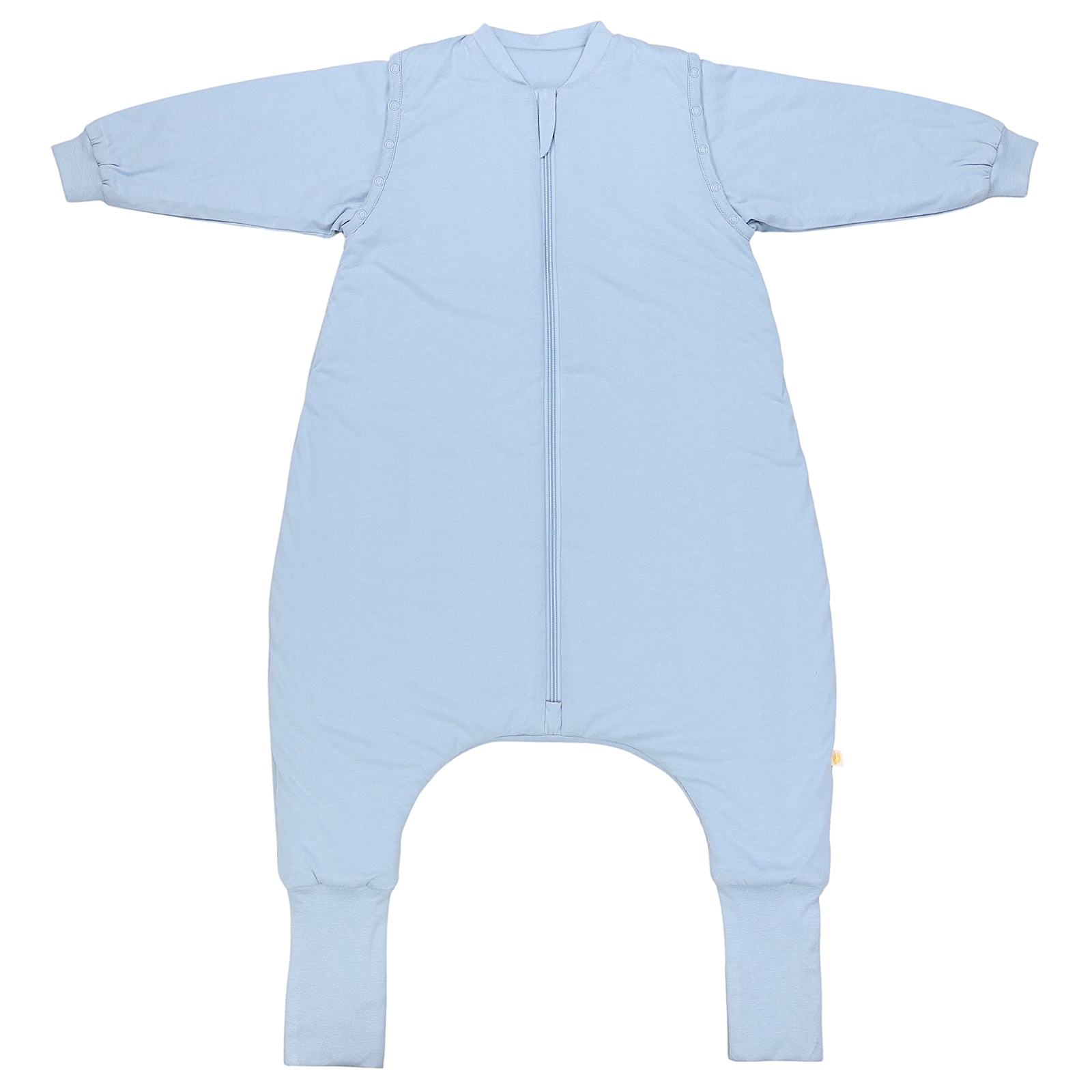 SCHLUMMERSACK Babyschlafsack "Schlafsack mit Füßen 2.5 Tog", L: 110cm, blau, Schlafsäcke
