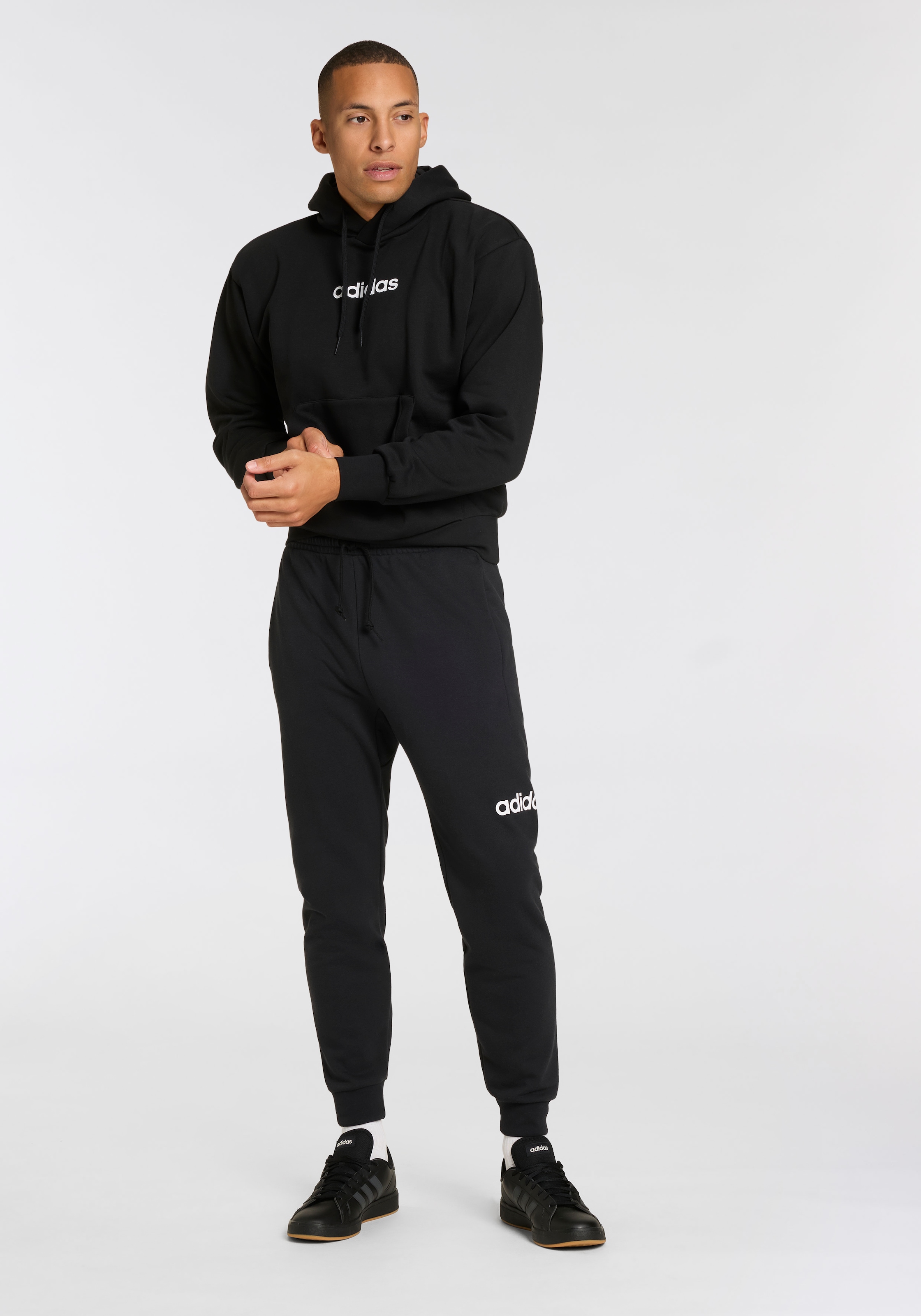 adidas Sportswear Sporthose »M LIN FT PT«, (1 tlg.), aus weichem French Terry Material