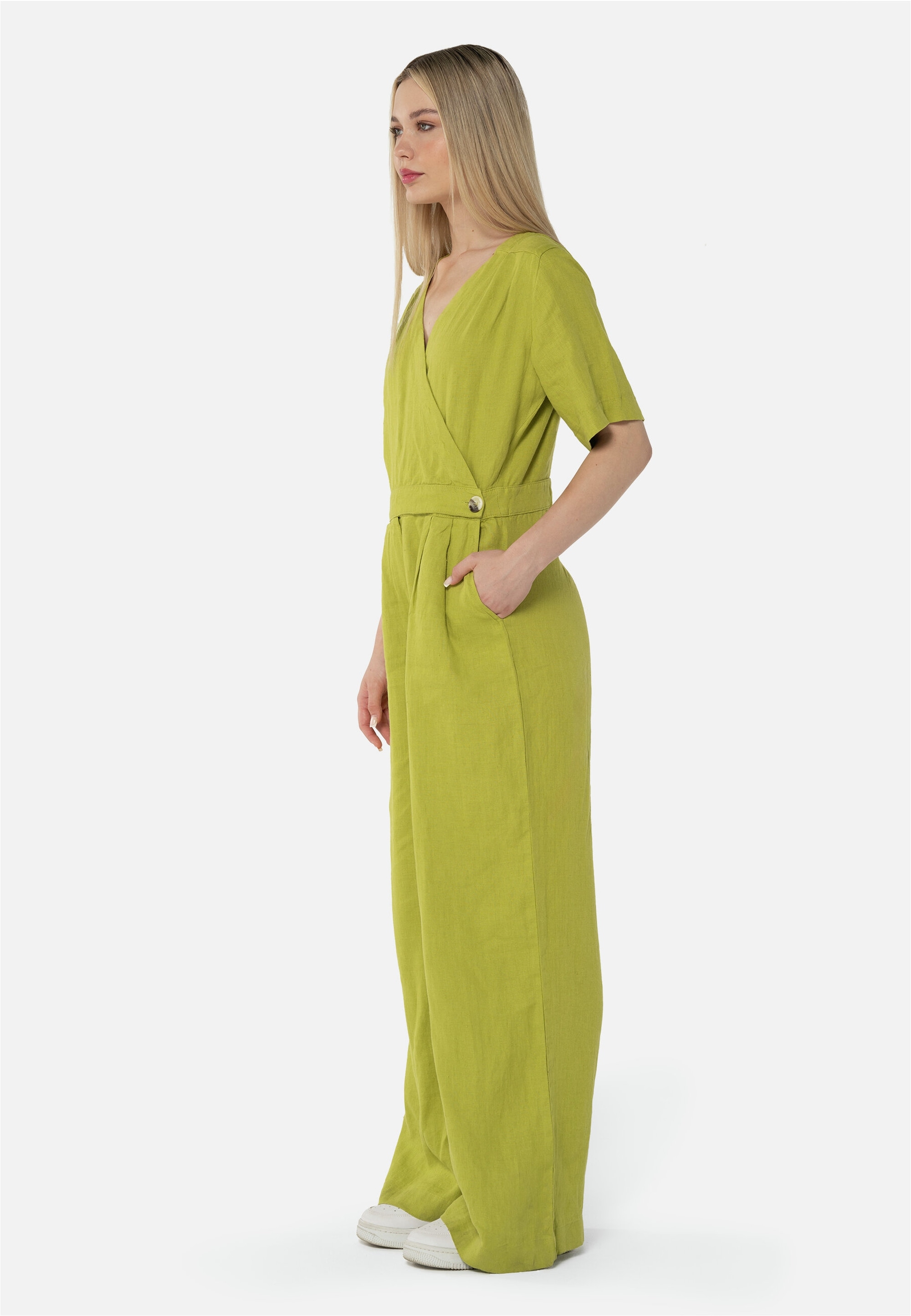 freshlions Jumpsuit »Kira«, im klassischen Design