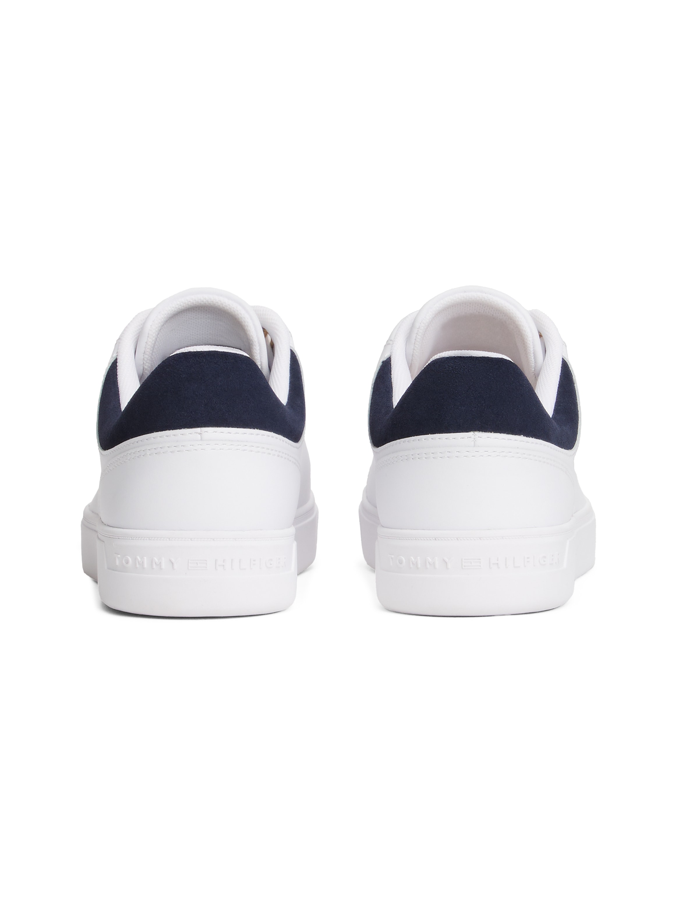 Tommy Hilfiger Plateausneaker »CASUAL CUPSOLE SNEAKER«, Freizeitschuh, Halbschuh, Schnürschuh mit seilticher Logoprägung