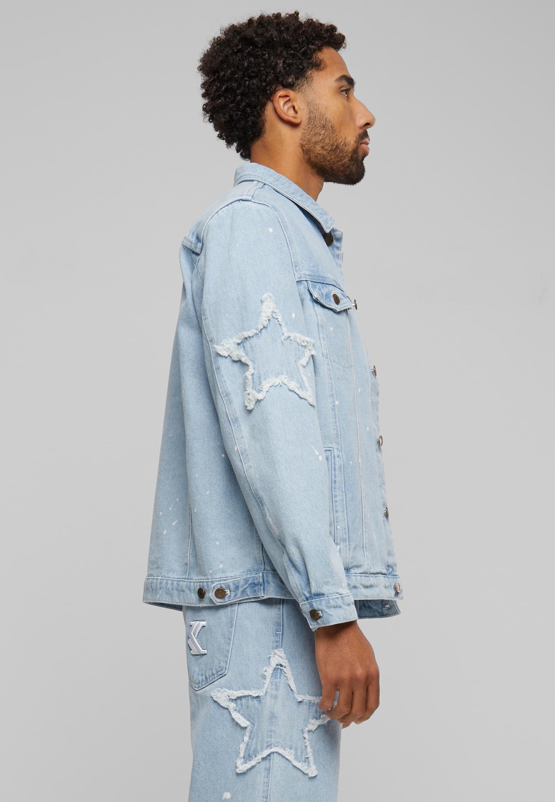 Karl Kani Jeansjacke »Karl Kani Herren«, (1 St.), ohne Kapuze