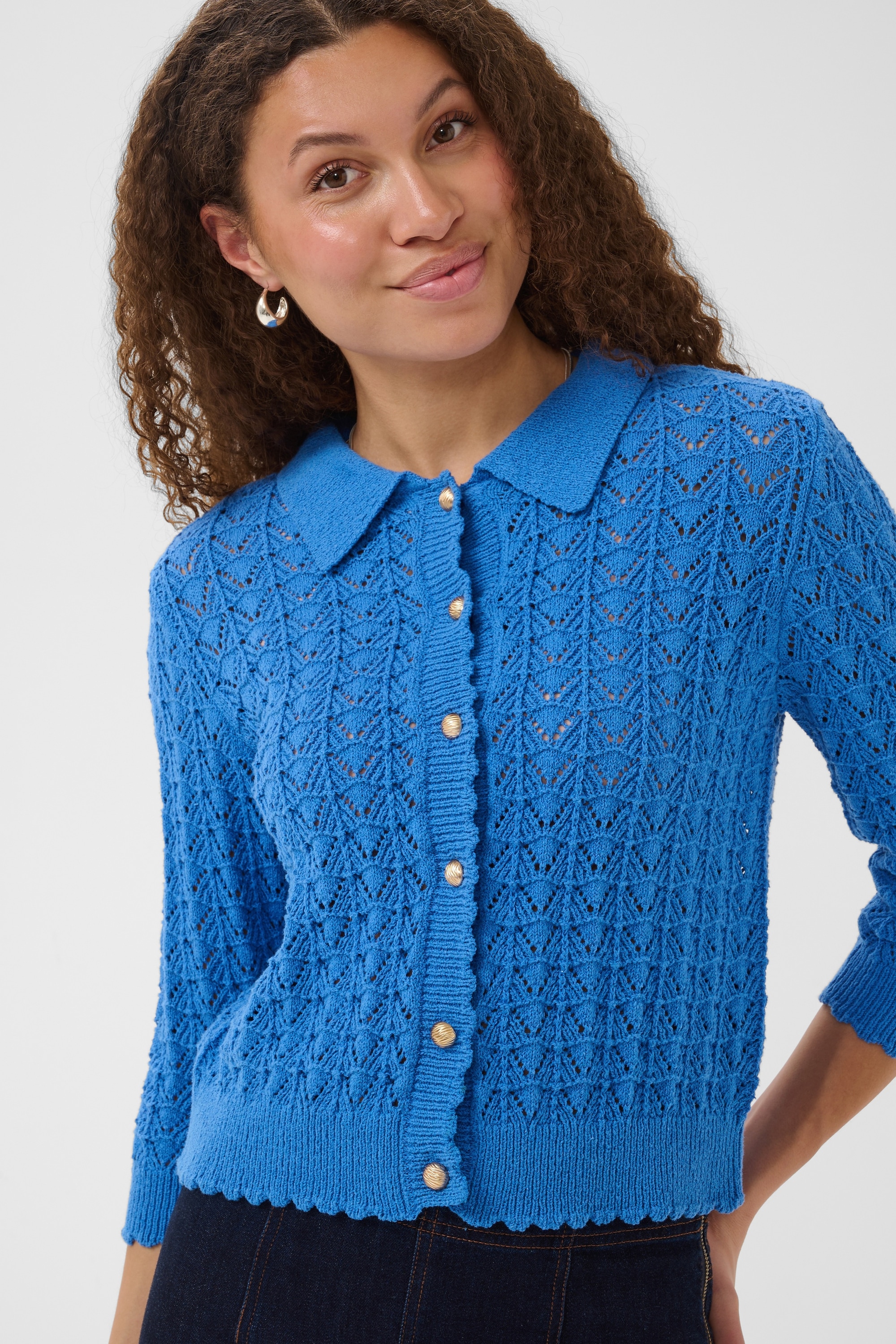 Saint Tropez Strickjacke »Damen Strickjacke SylvieSZ«