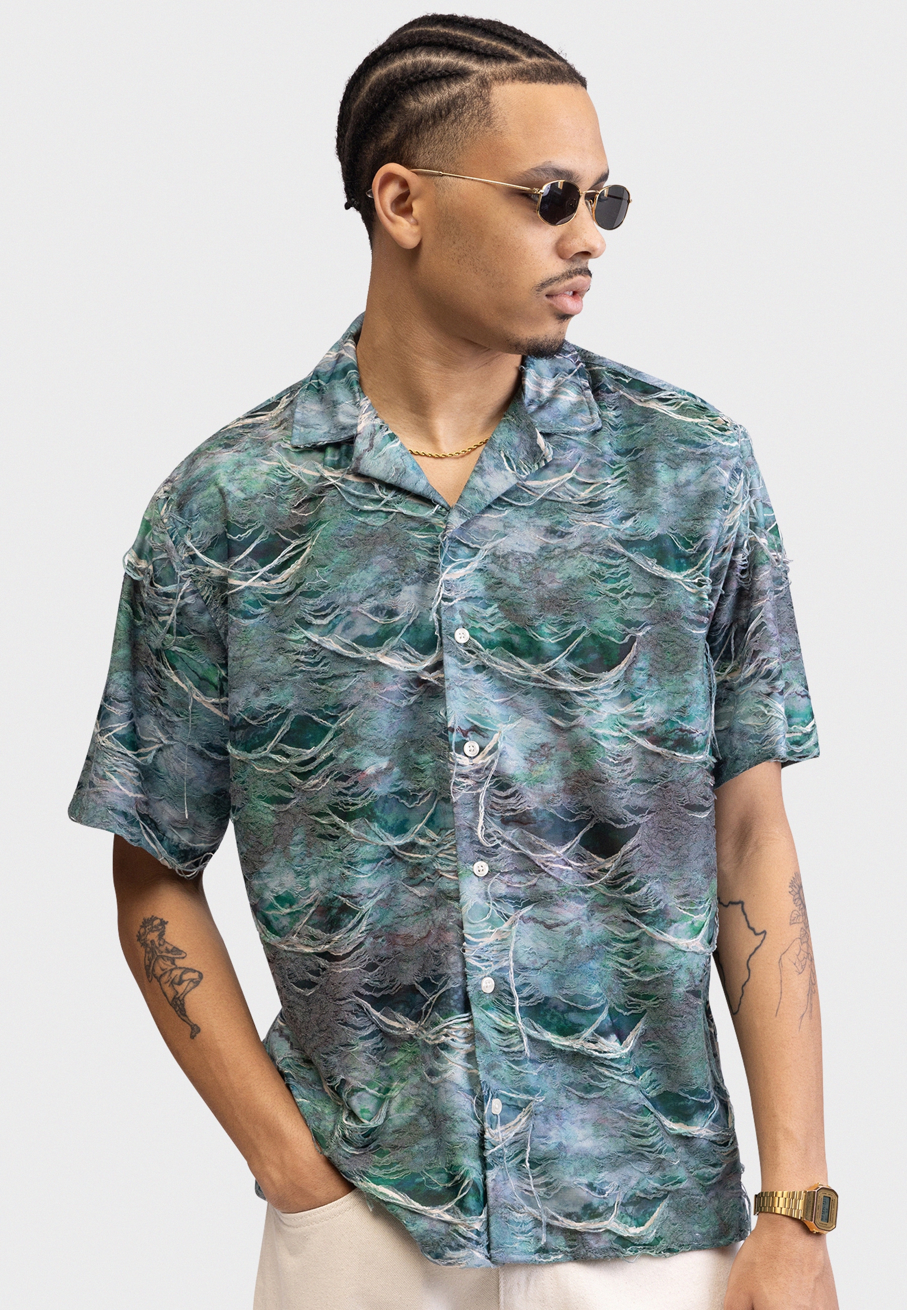 REDEFINED REBEL Langarmhemd "Redefined Rebel Shirt RREnzo Shirt BOXY FIT" günstig online kaufen