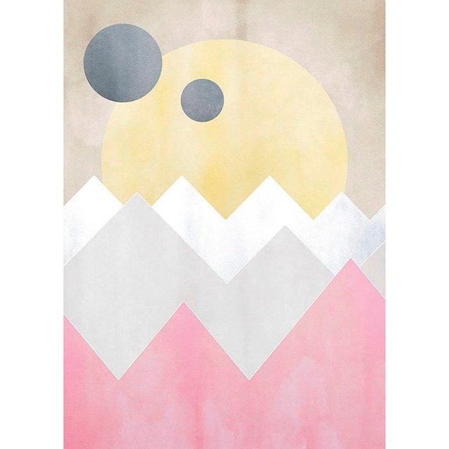 Komar Poster »Sunrise Spring«, Formen-Kunst, Höhe: 70cm bestellen | BAUR