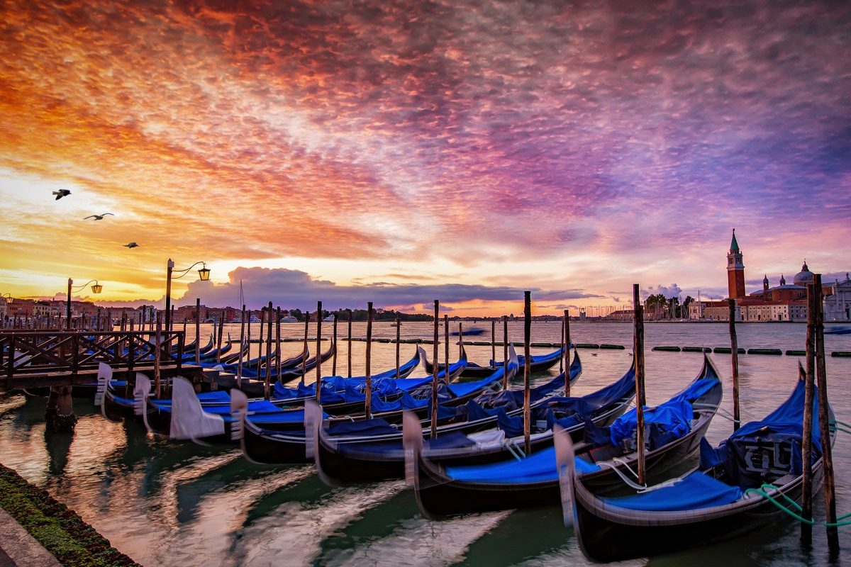 Papermoon "Venedig Boote"