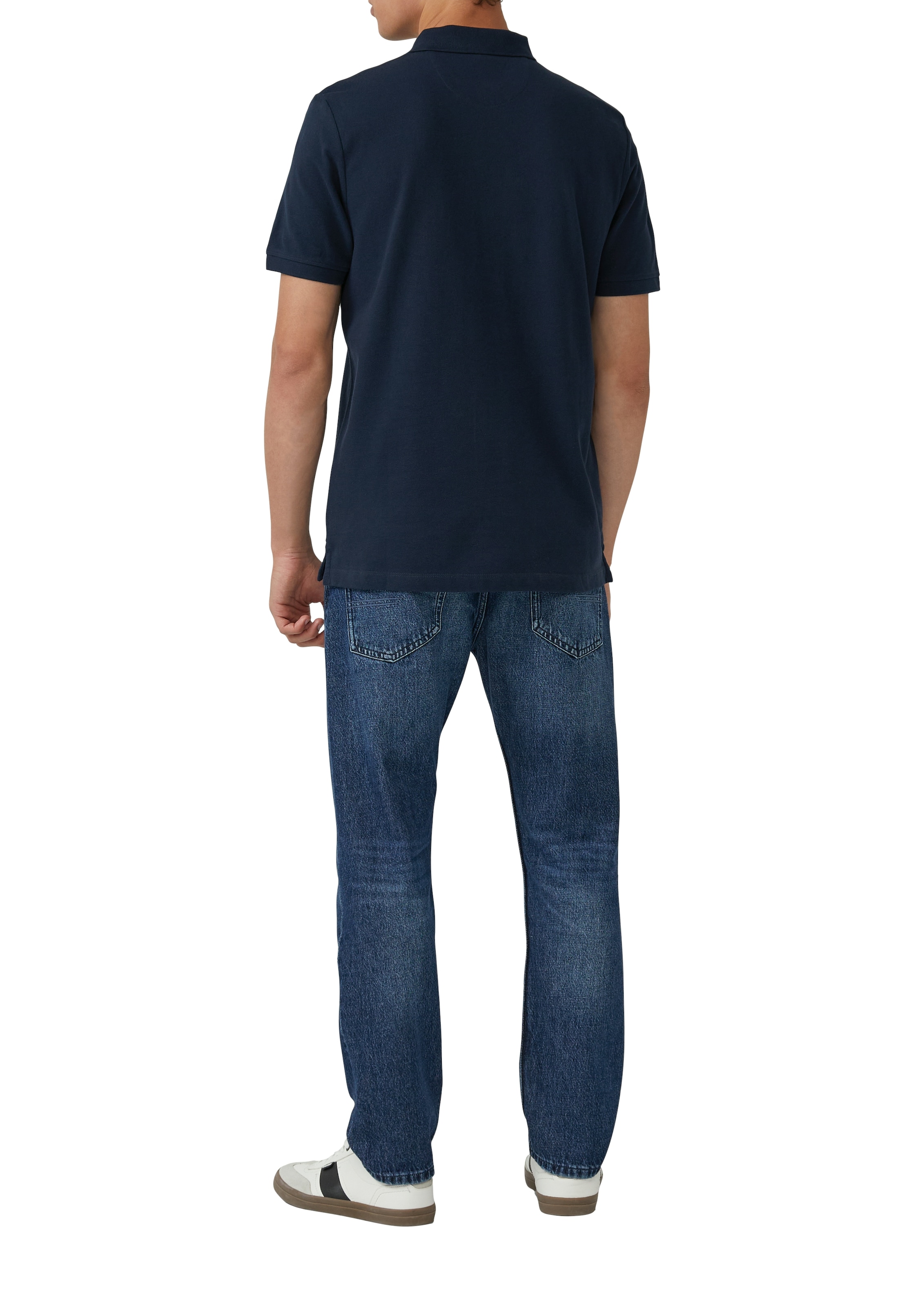 s.Oliver Poloshirt, (Packung, 2 tlg.), mit Logo Stickerei