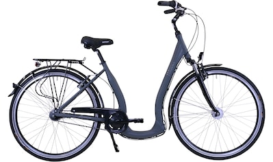 HAWK Bikes Cityrad »HAWK City Comfort Deluxe Grey«, 7 Gang, Shimano, Nexus Schaltwerk kaufen