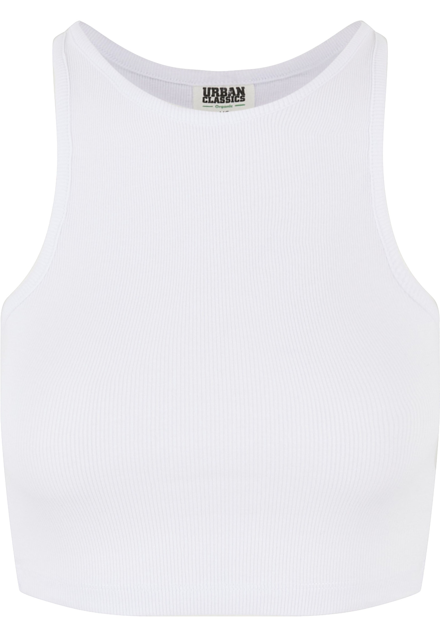 URBAN CLASSICS Tanktop "Urban Classics Ladies Organic Cropped Rib Top 2-Pac günstig online kaufen