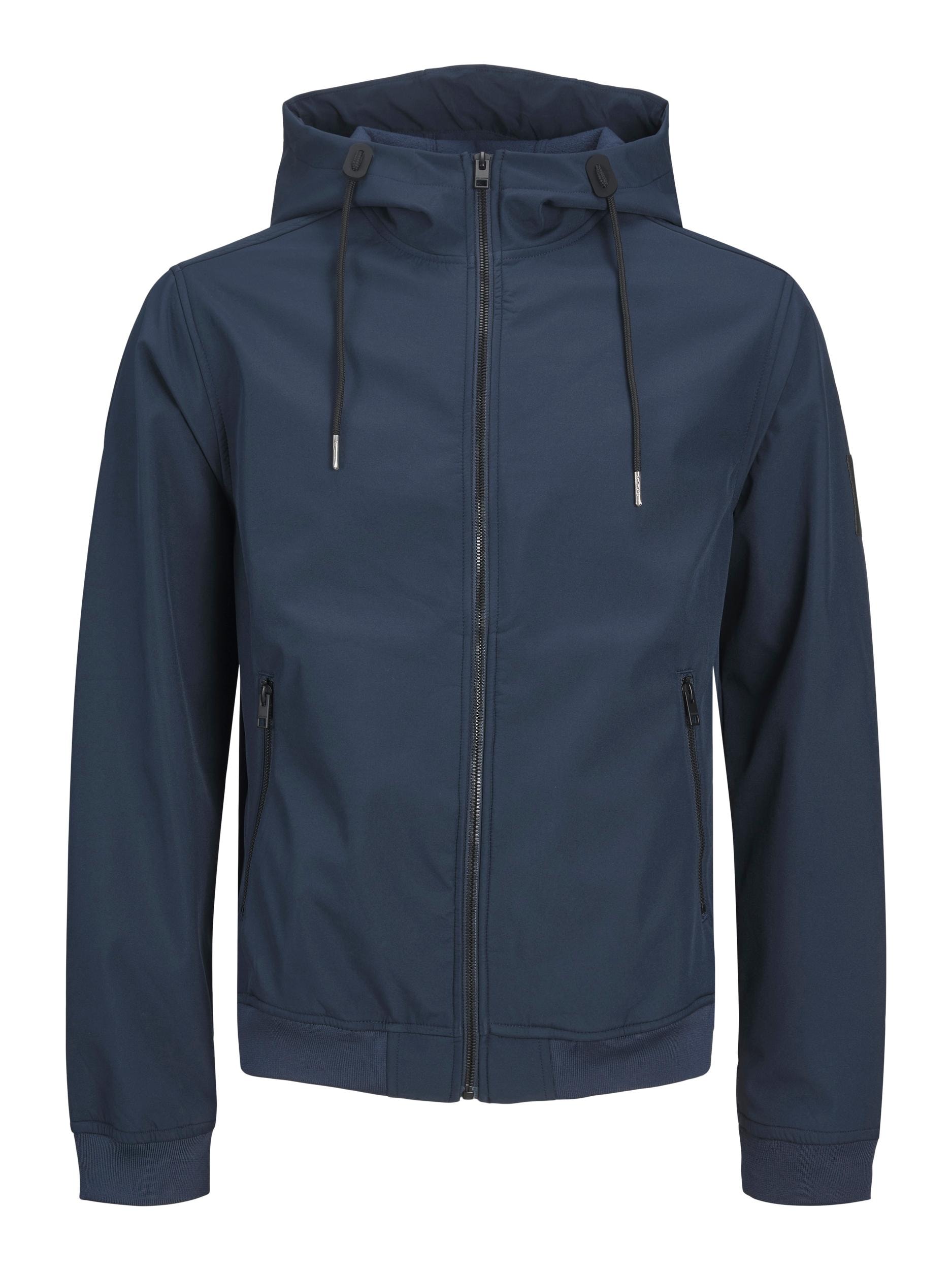 Jack & Jones PlusSize Softshelljacke "JJEBASIC mit Kapuze und wasserabweise günstig online kaufen