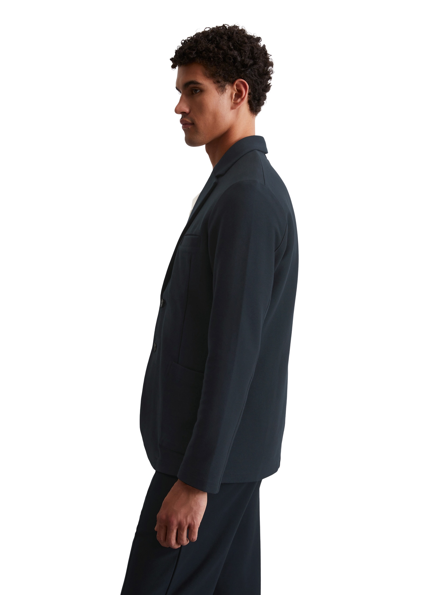 Marc O'Polo Sweatjacke »aus kompakter Bio-Baumwoll-Qualiät«