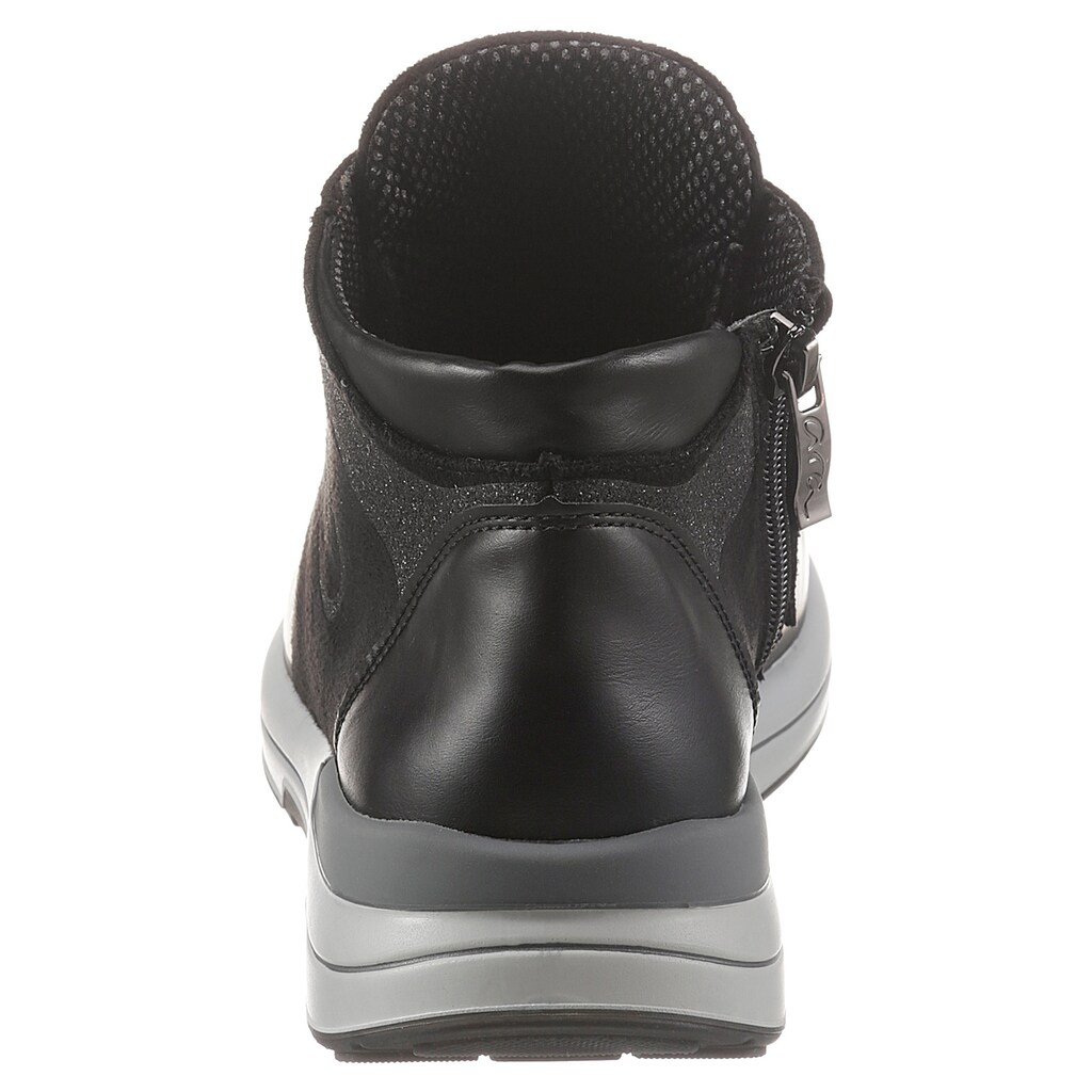 Schuhe Stiefeletten Ara Schnürboots »NARA«, mit Glitter, Komfortweite G schwarz Schuhe Stiefeletten Ara Schnürboots »NARA«, mit Glitter, Komfortweite G schwarz