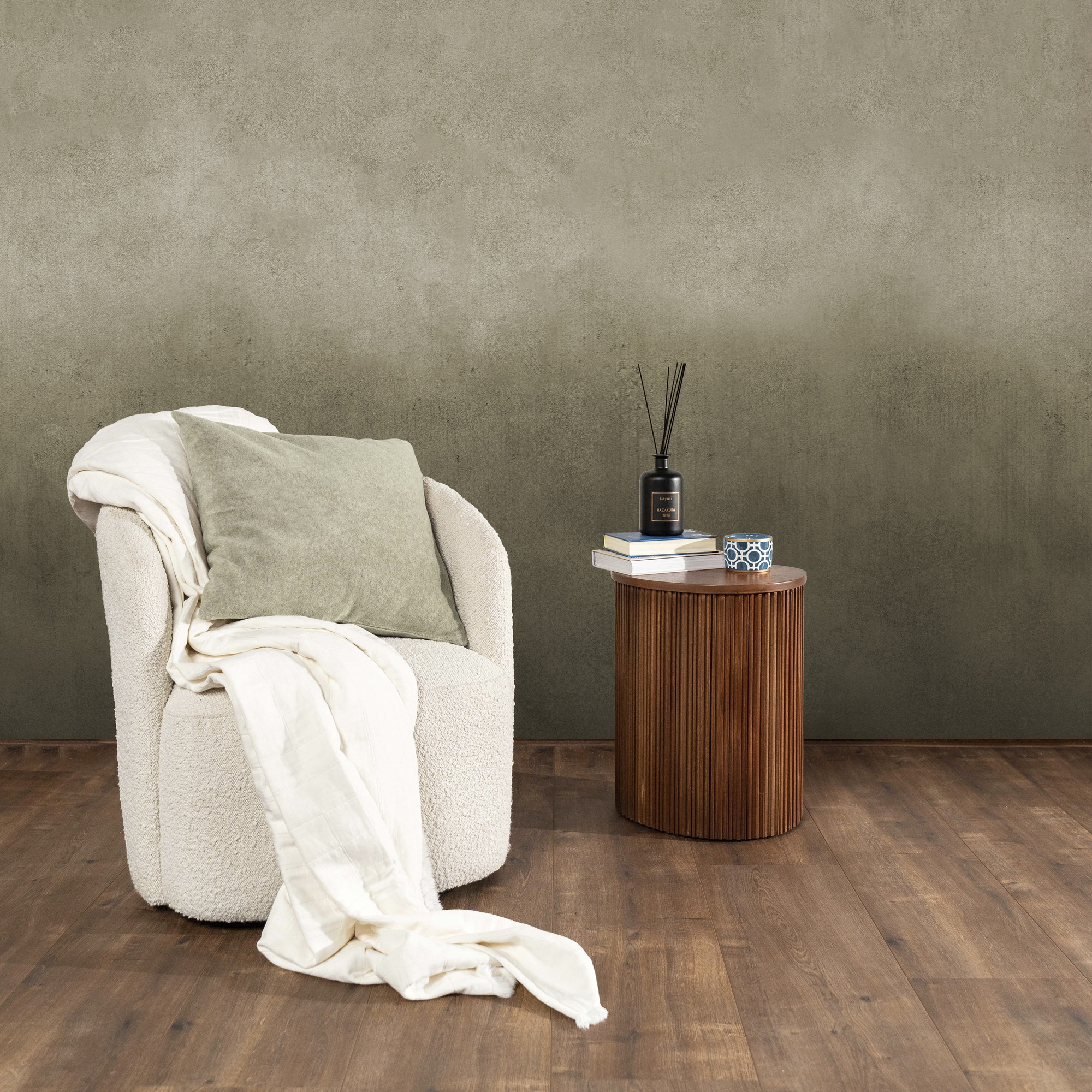 kayori Vliestapete »Rufi« Farbverlauf glatt 280x300cm (LxB)