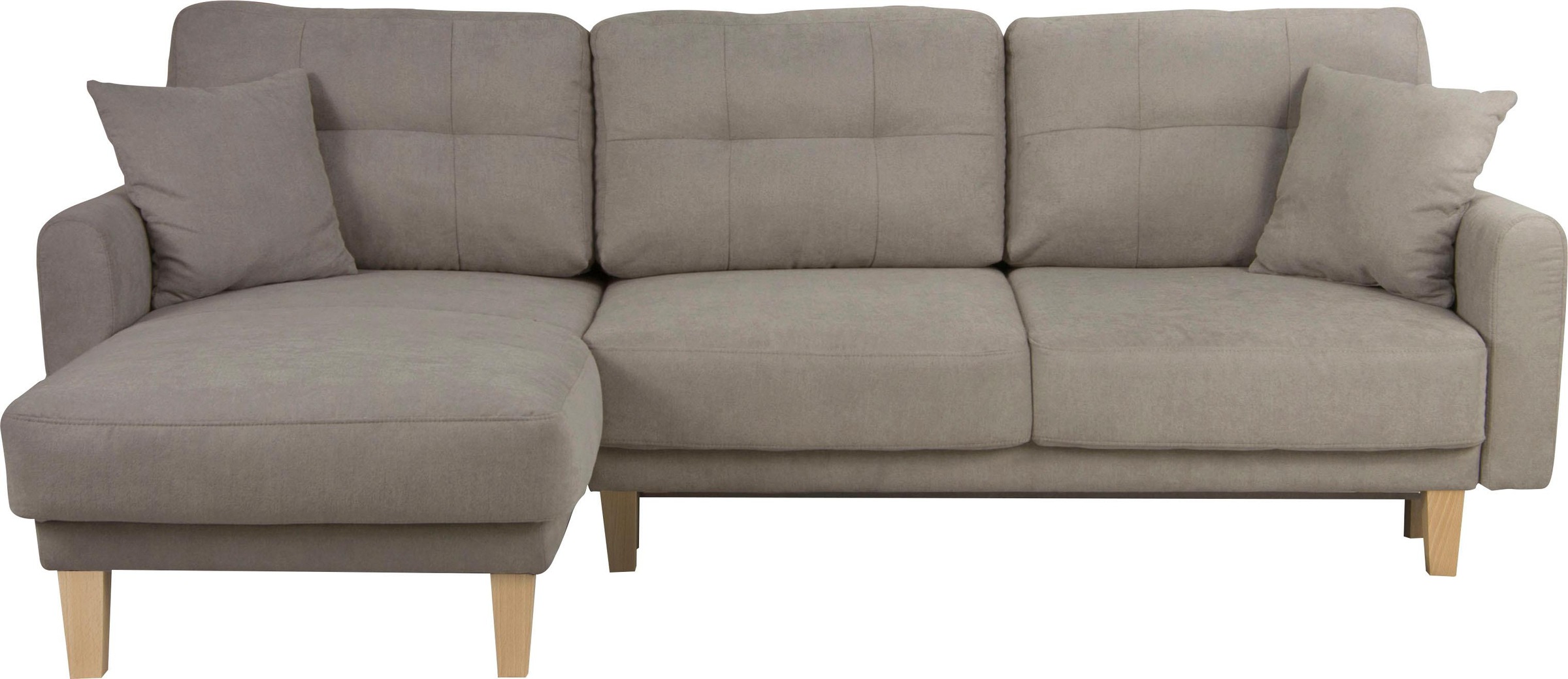 Home affaire Ecksofa "TRIPLO optionale Schlafsofa mit Bettkasten, Maße B/T/ günstig online kaufen