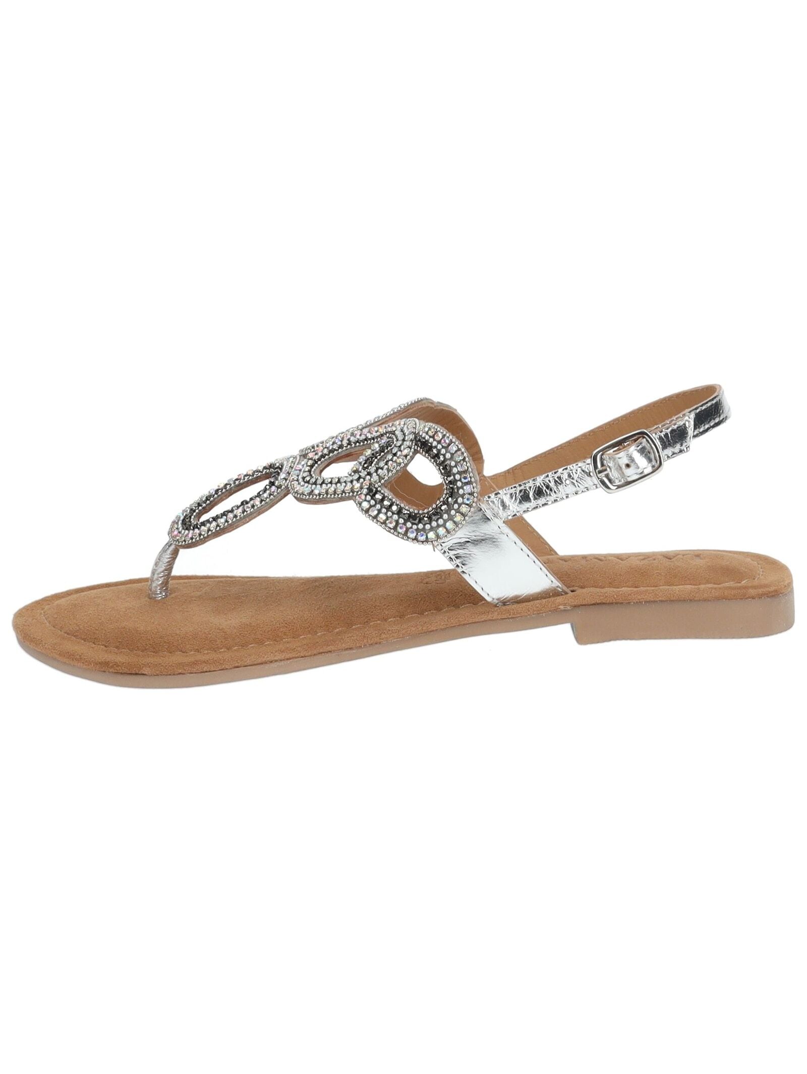 Lazamani Riemchensandale »Lazamani Sandalen Leder/Textil«