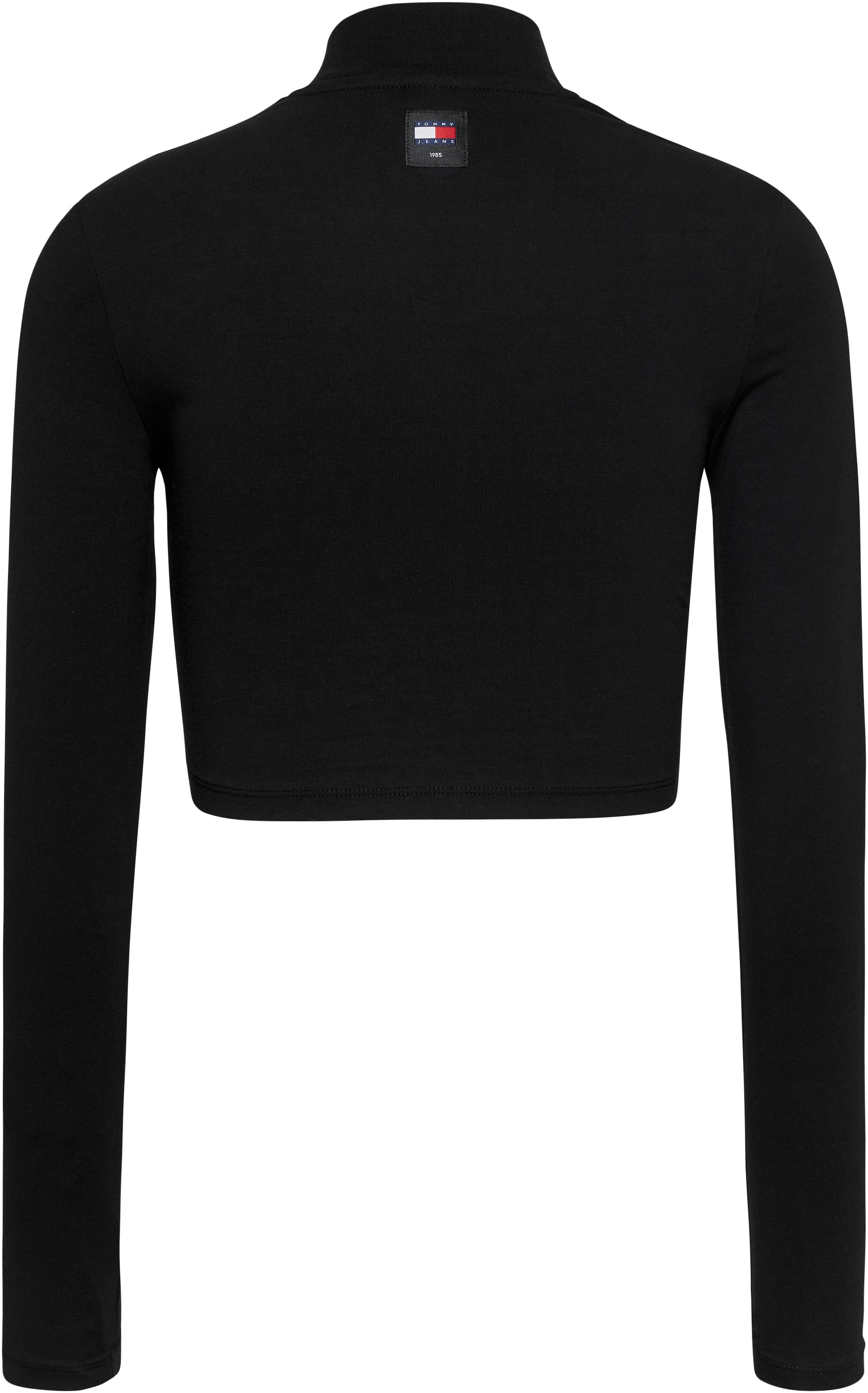 Tommy Jeans Stehkragenshirt »TJW SLIM CRP BAUR Logoschriftzug SP kaufen MOCK«, ESS für 1+ LOGO | mit